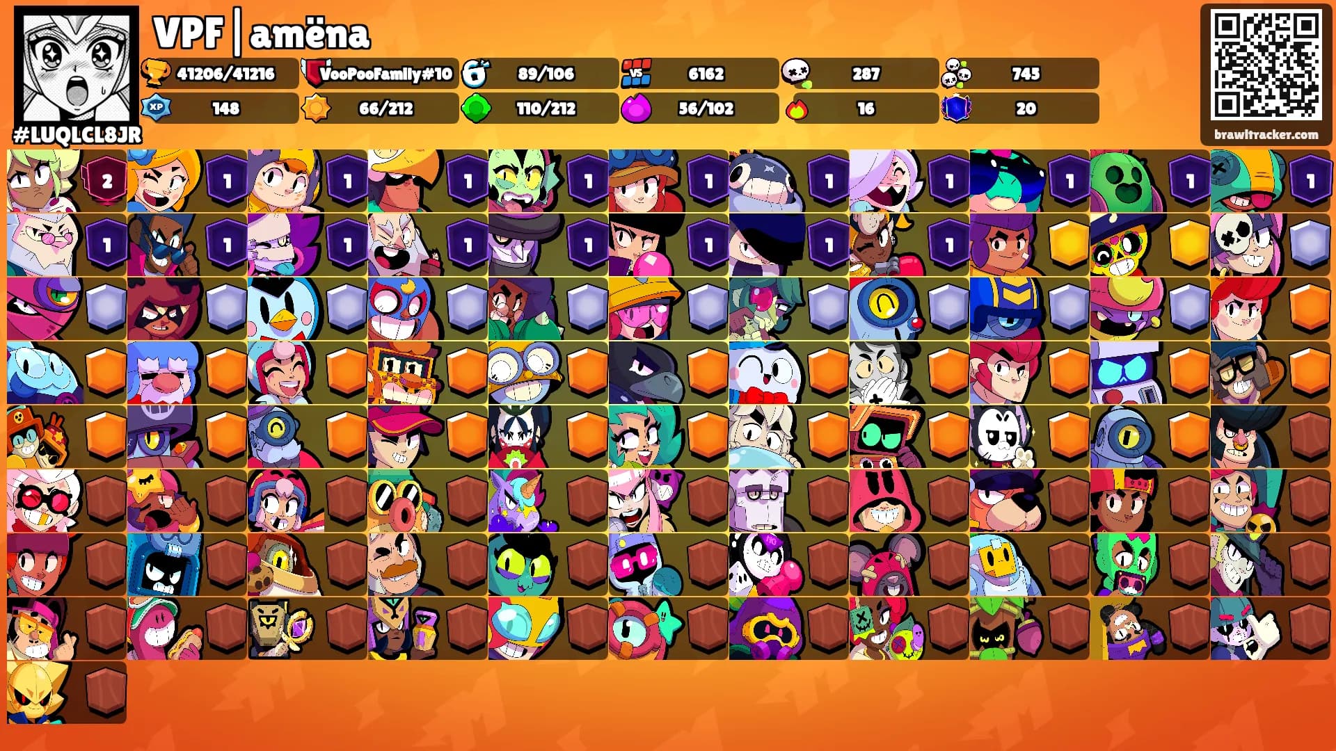 VPF|amëna's Ranks