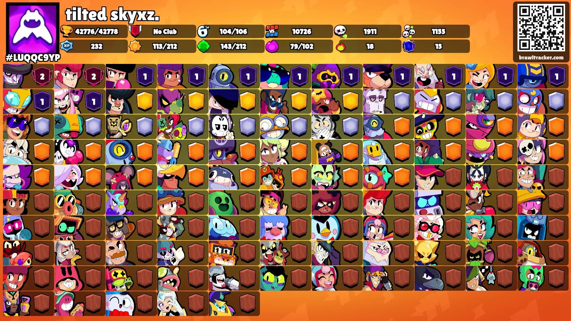 tilted skyxz.'s Ranks