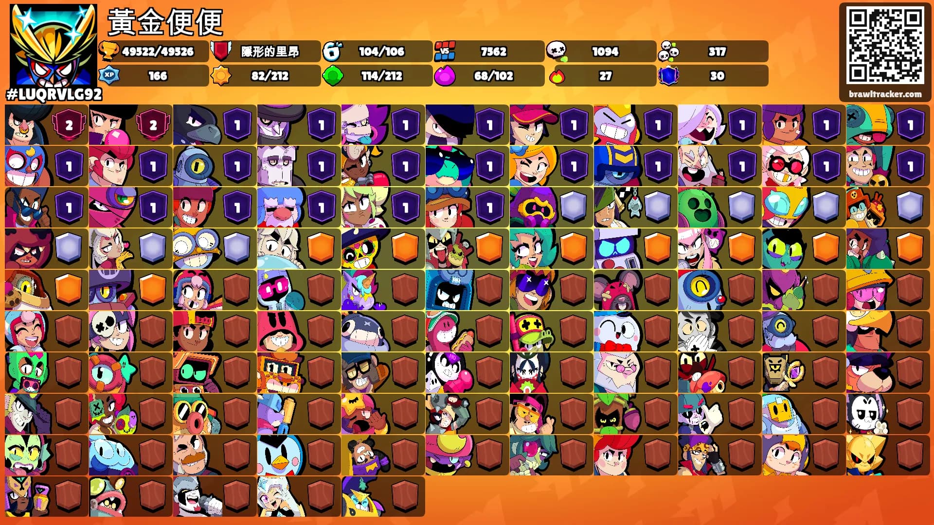 黃金便便's Ranks