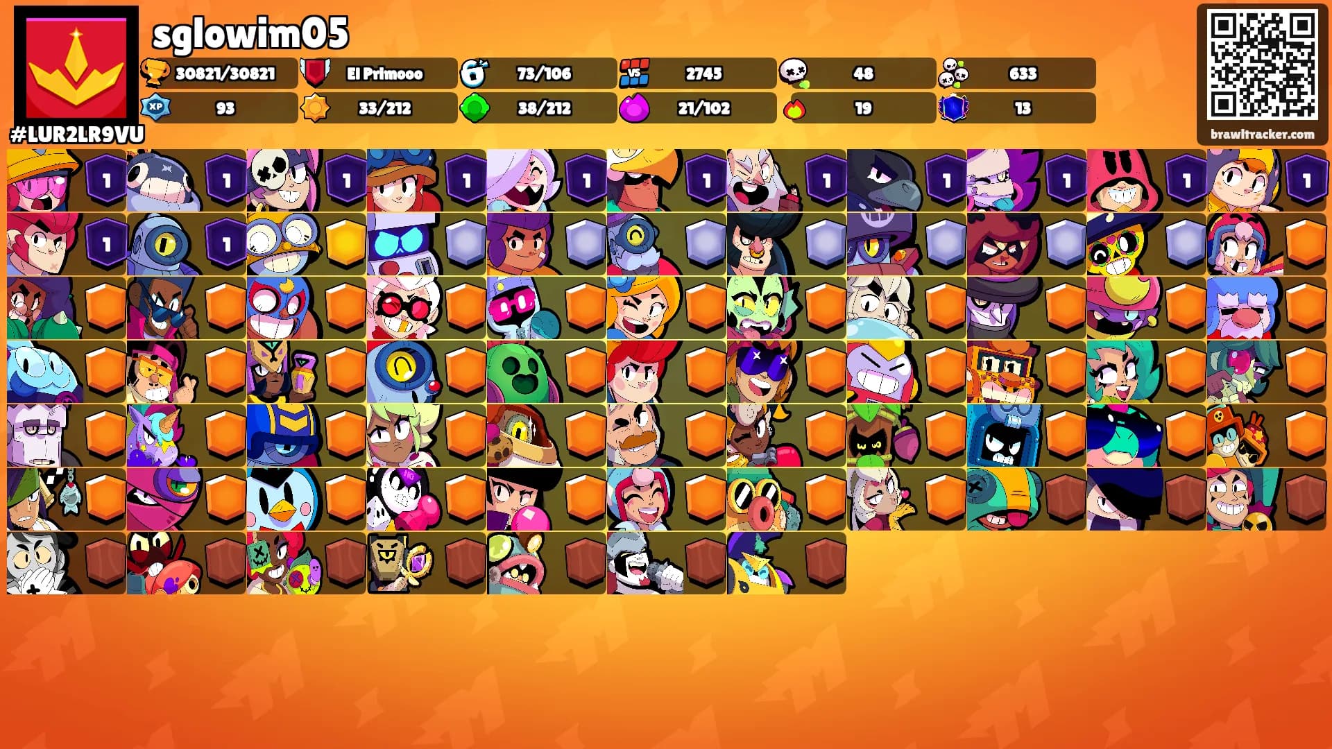 sglowim05's Ranks