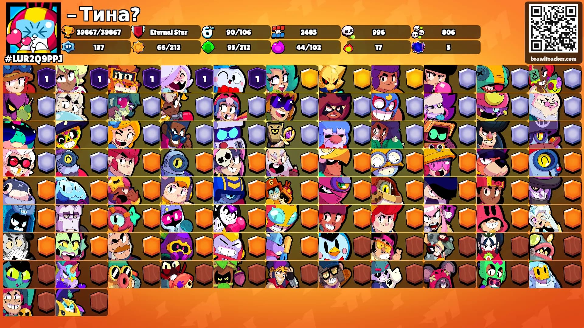 - Тина?'s Ranks