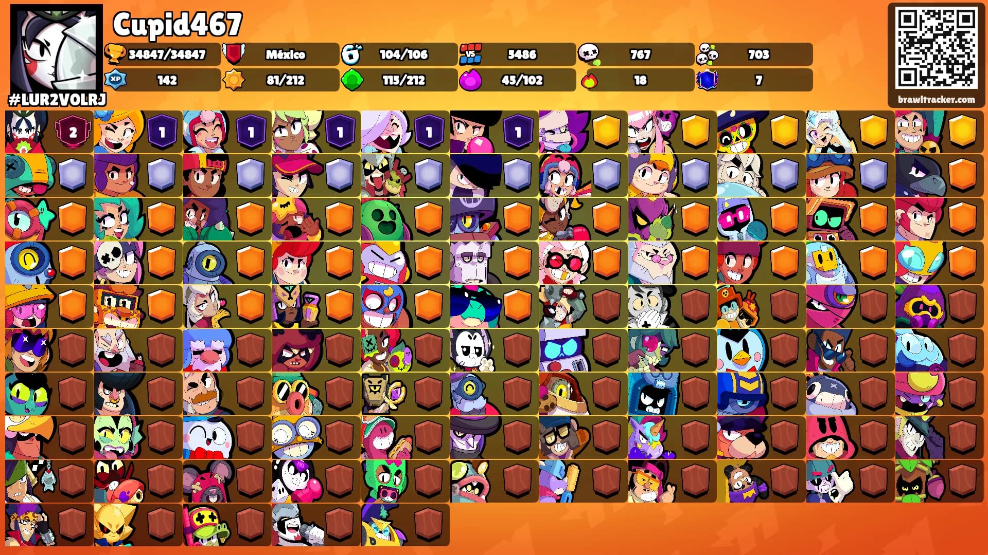 Cupid467's Ranks