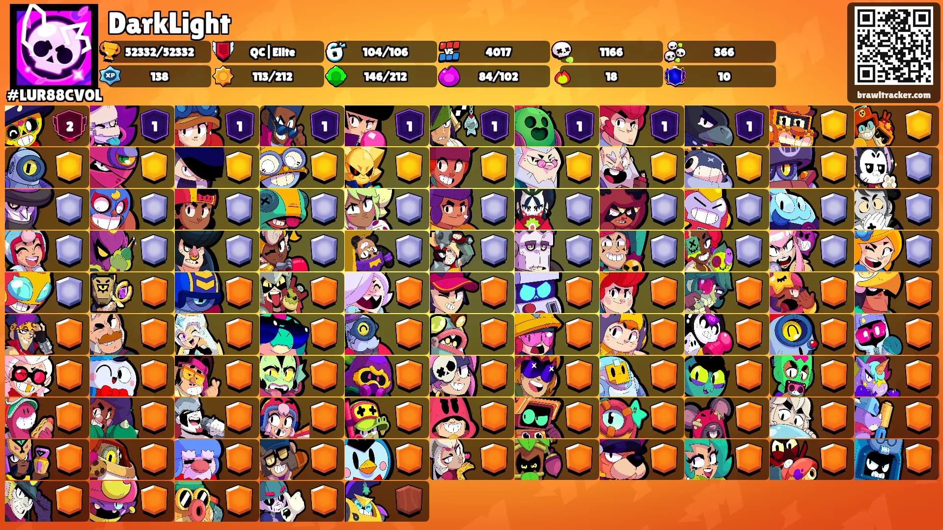 DarkLight's Ranks
