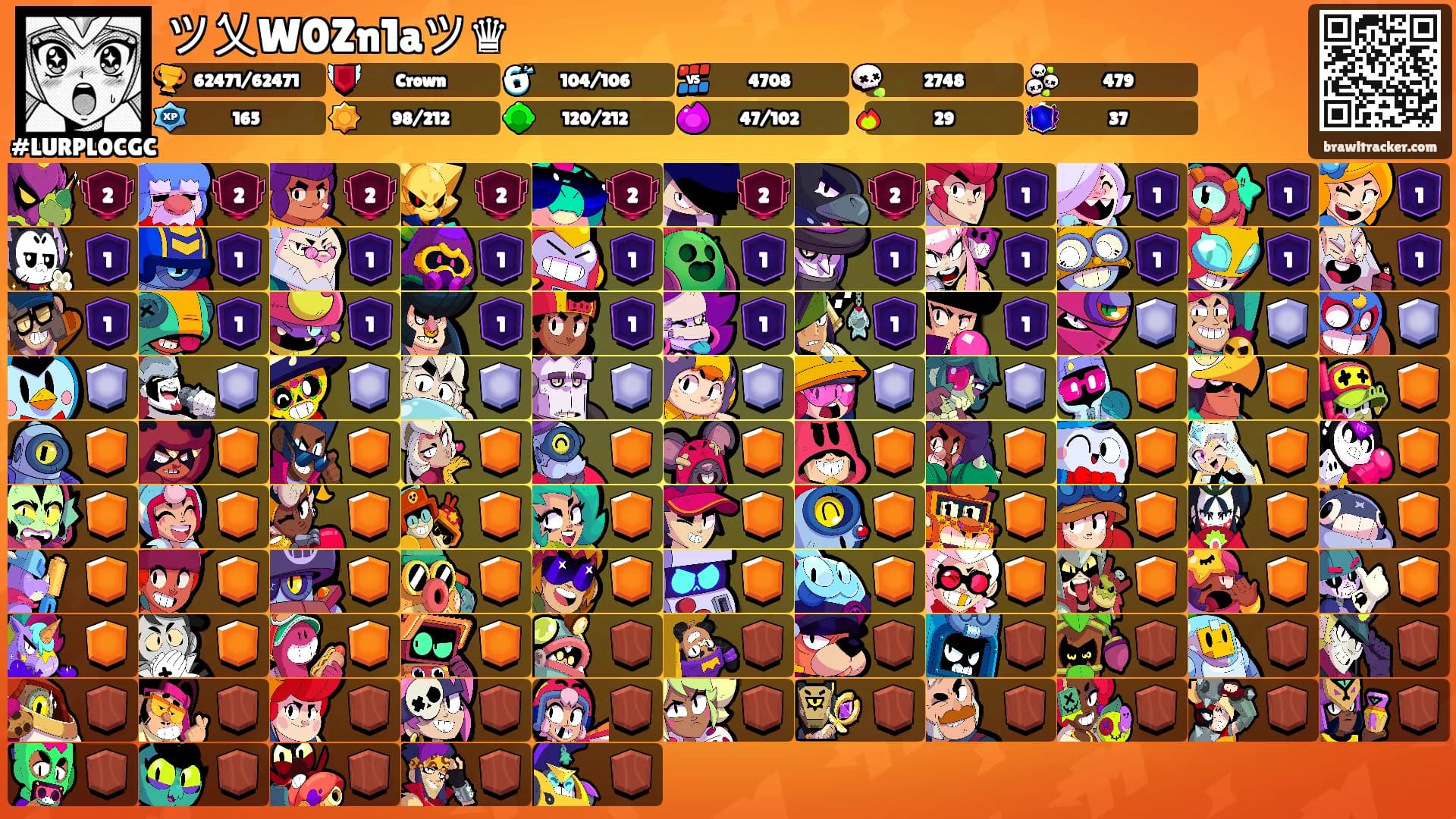 ツ乂W0Zn1aツ♛'s Ranks