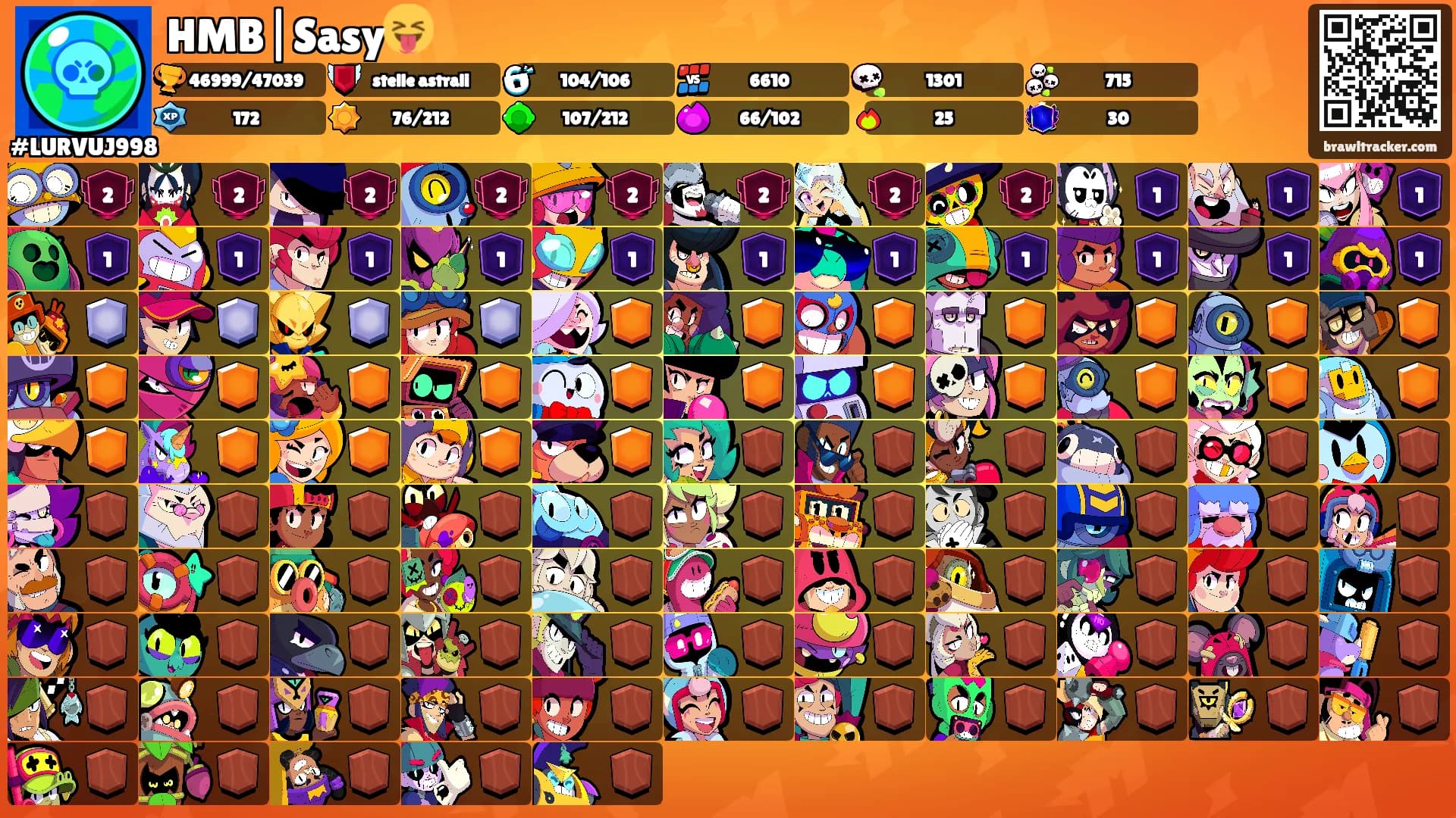 HMB|Sasy😝's Ranks