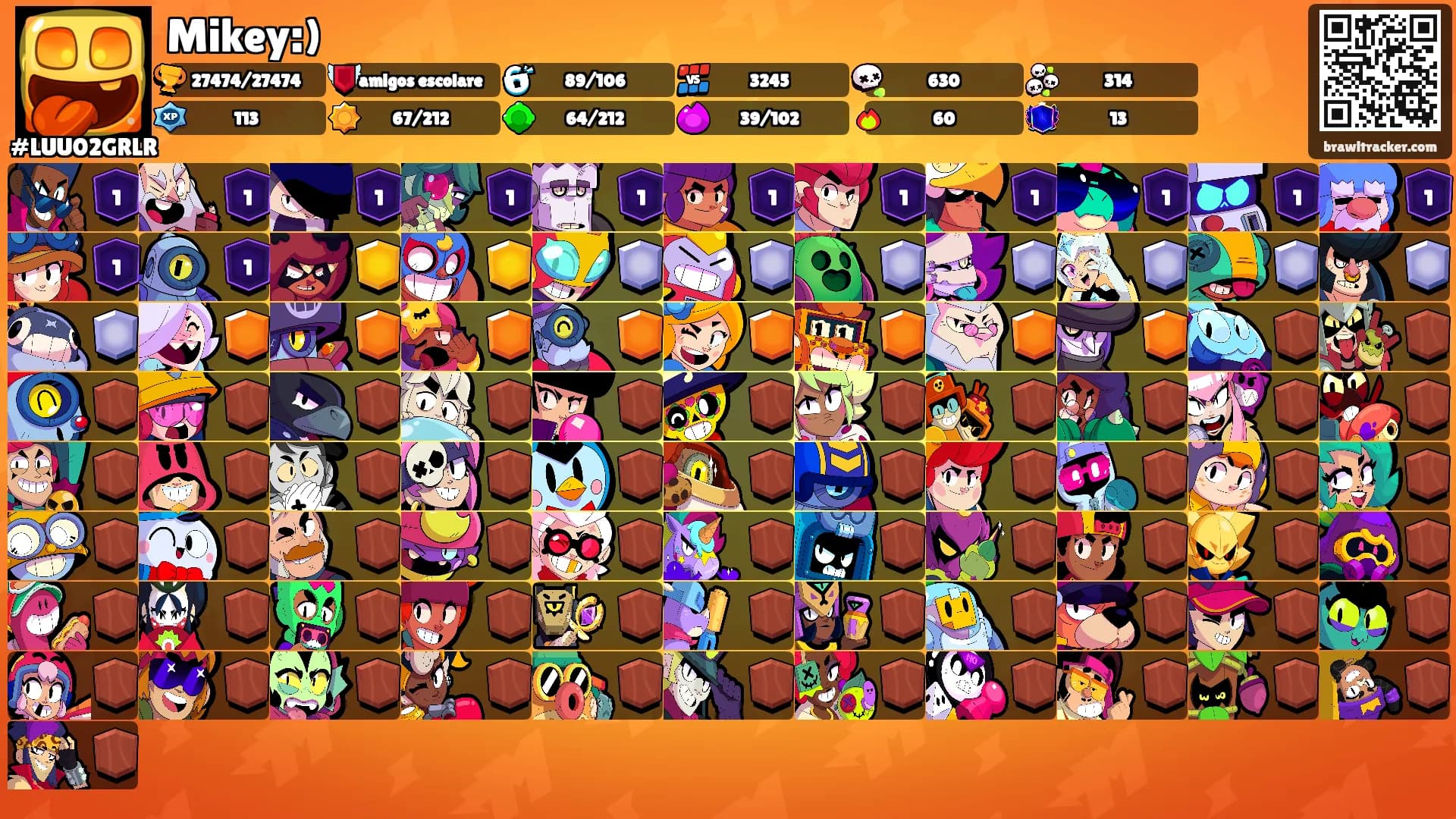Mikey:)'s Ranks
