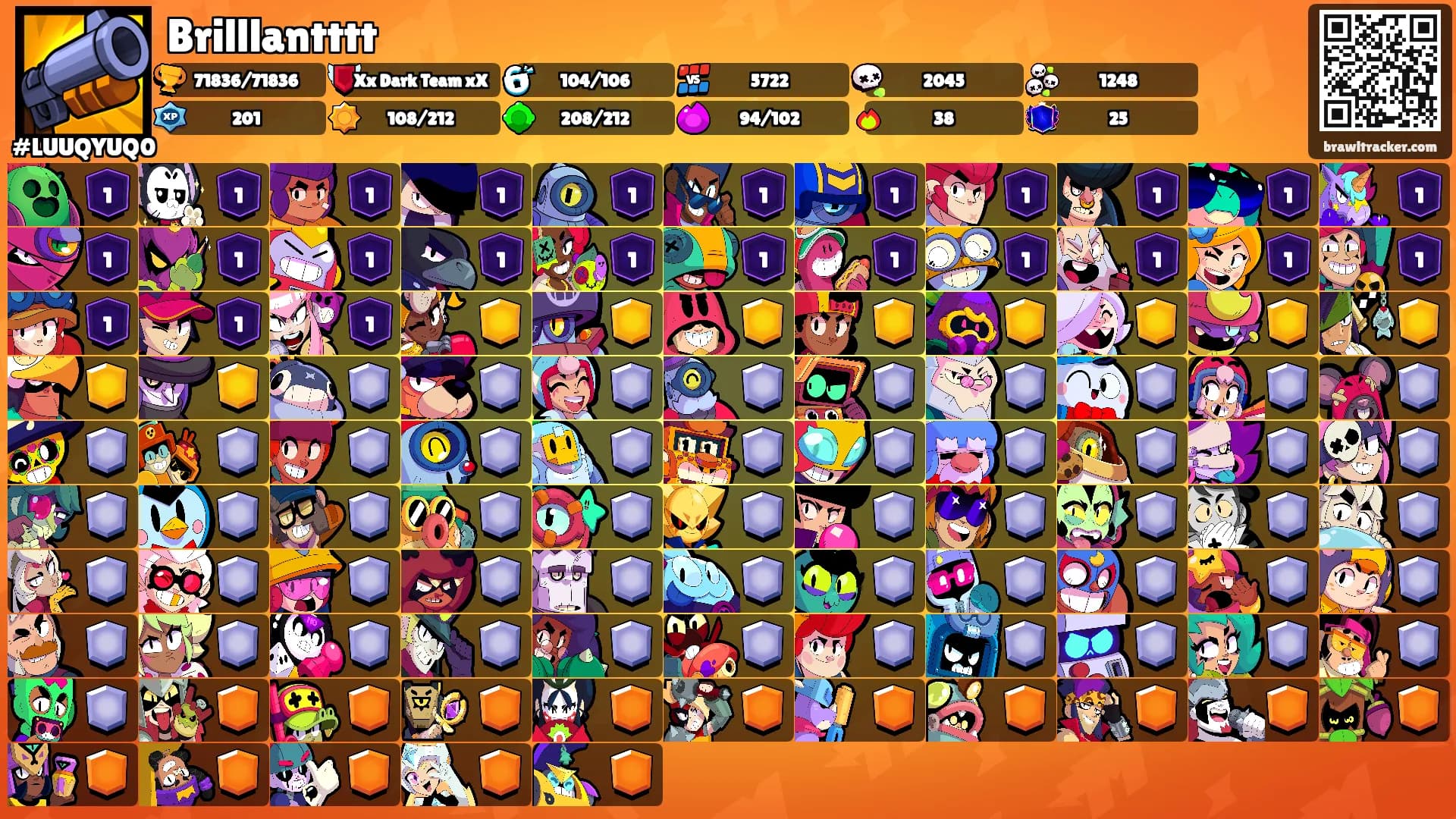 Brilllantttt's Ranks