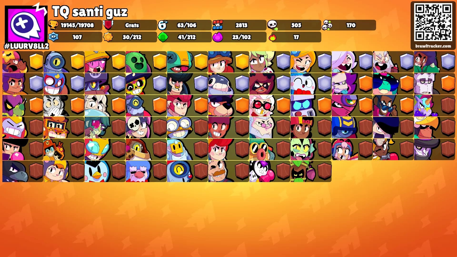 TQ santi guz's Ranks