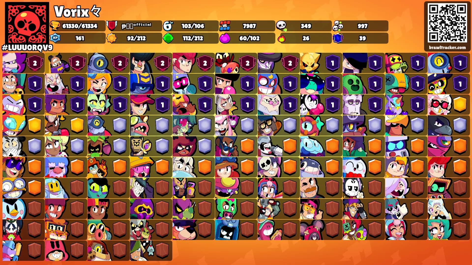 Vorix々's Ranks
