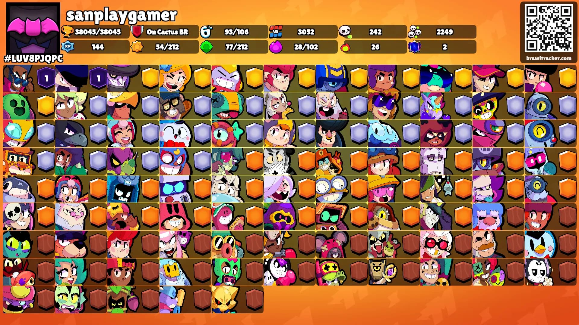 sanplaygamer's Ranks