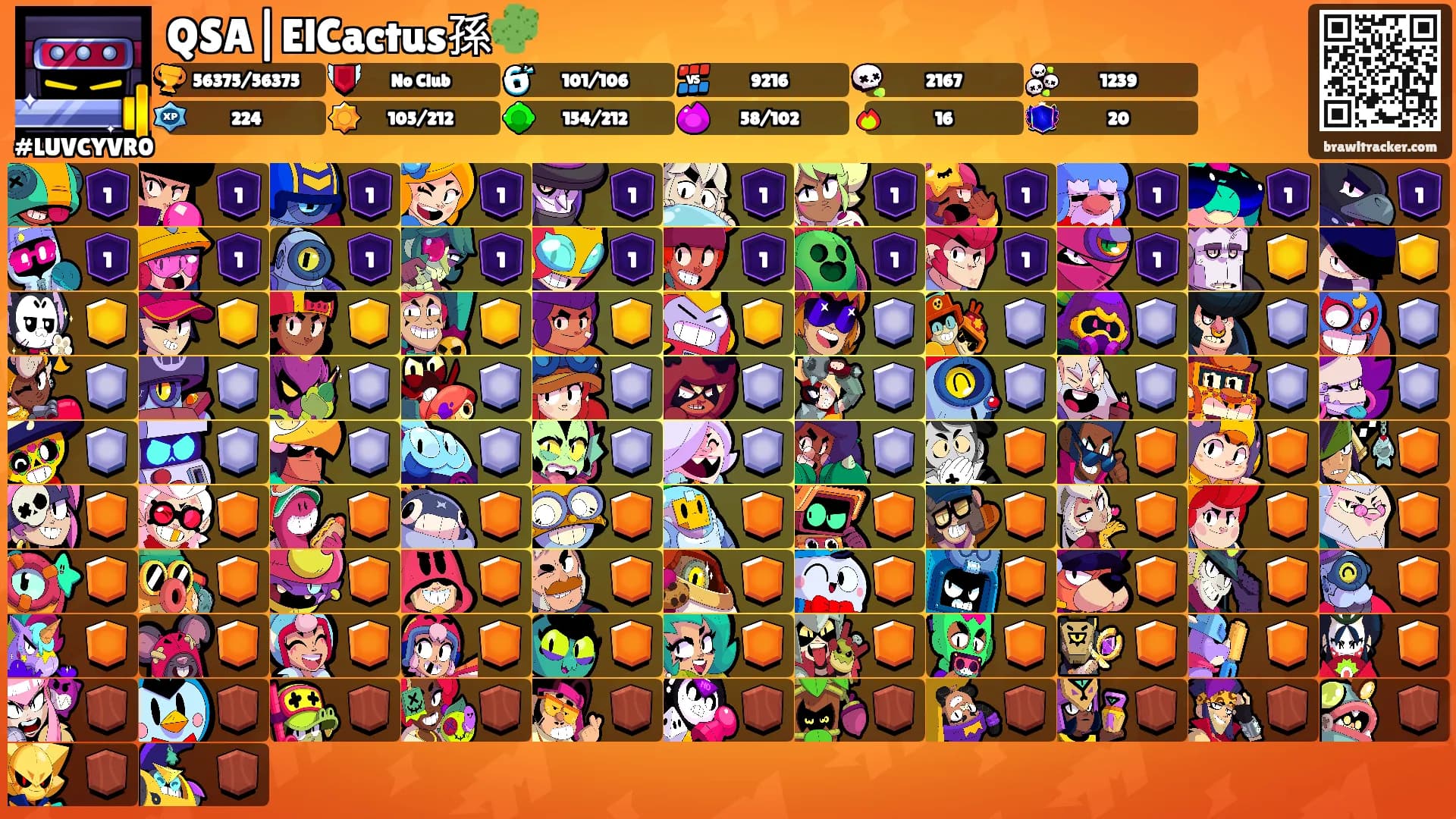 QSA|ElCactus孫🌵's Ranks