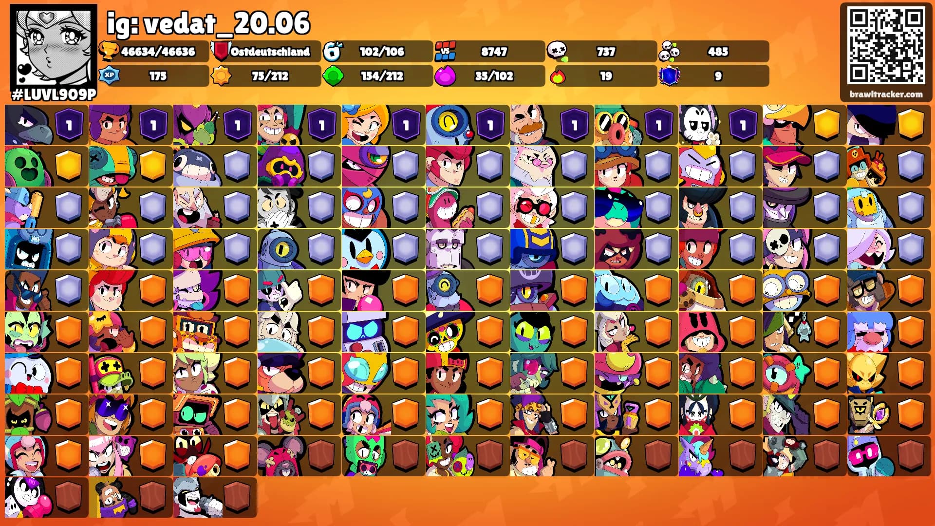 ig: vedat_20.06's Ranks