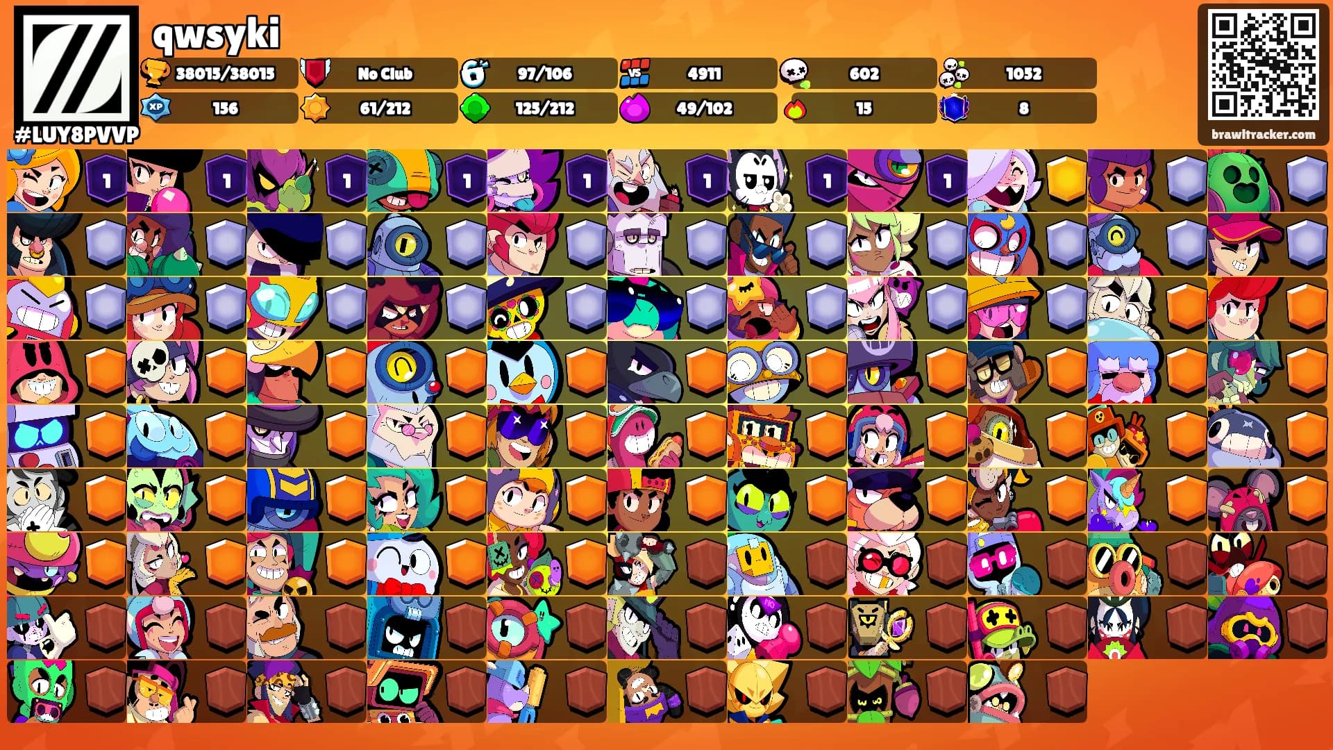 qwsyki's Ranks