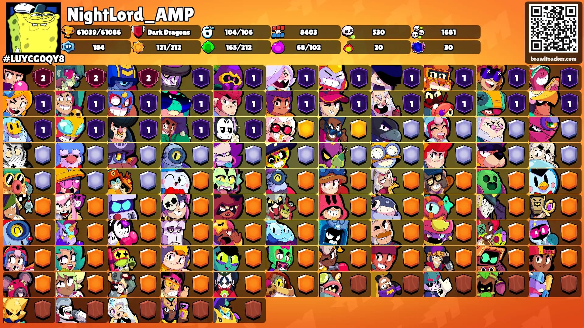NightLord_AMP's Ranks