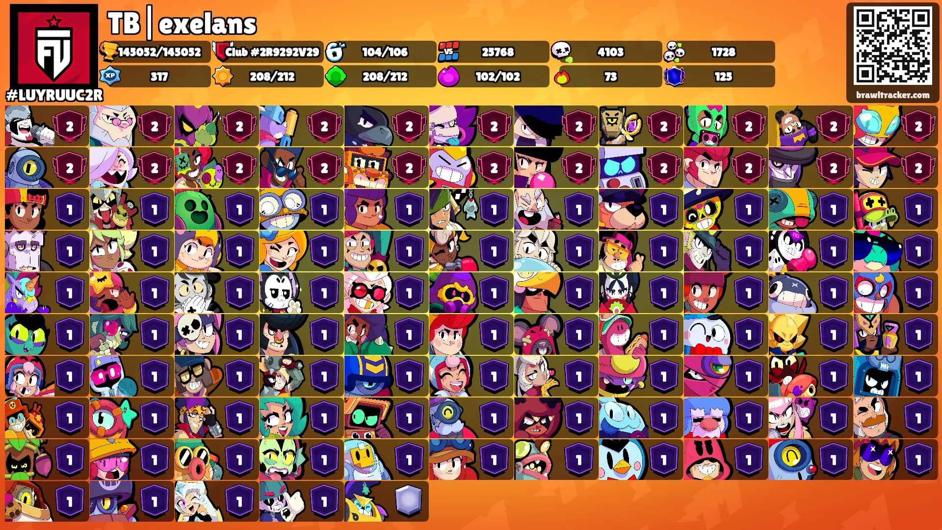 TB|exelans's Ranks