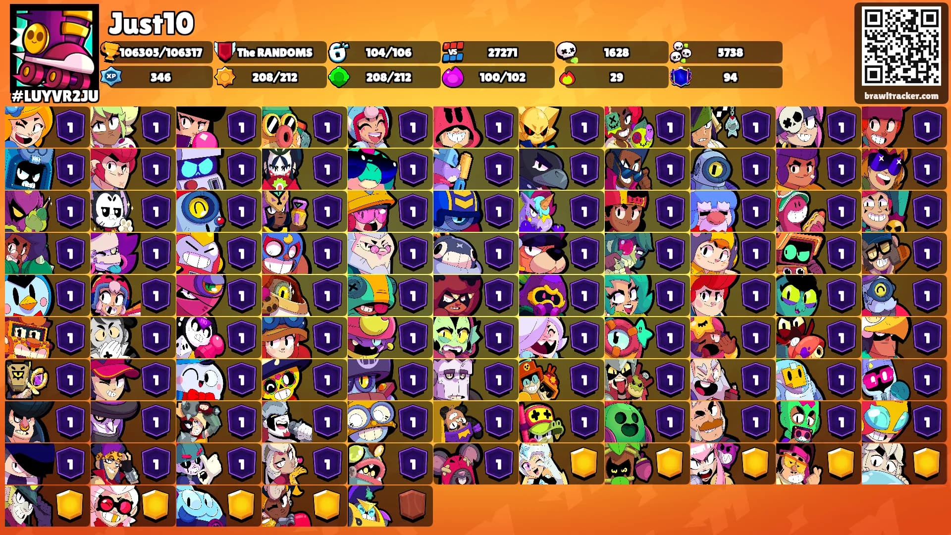 Just10's Ranks