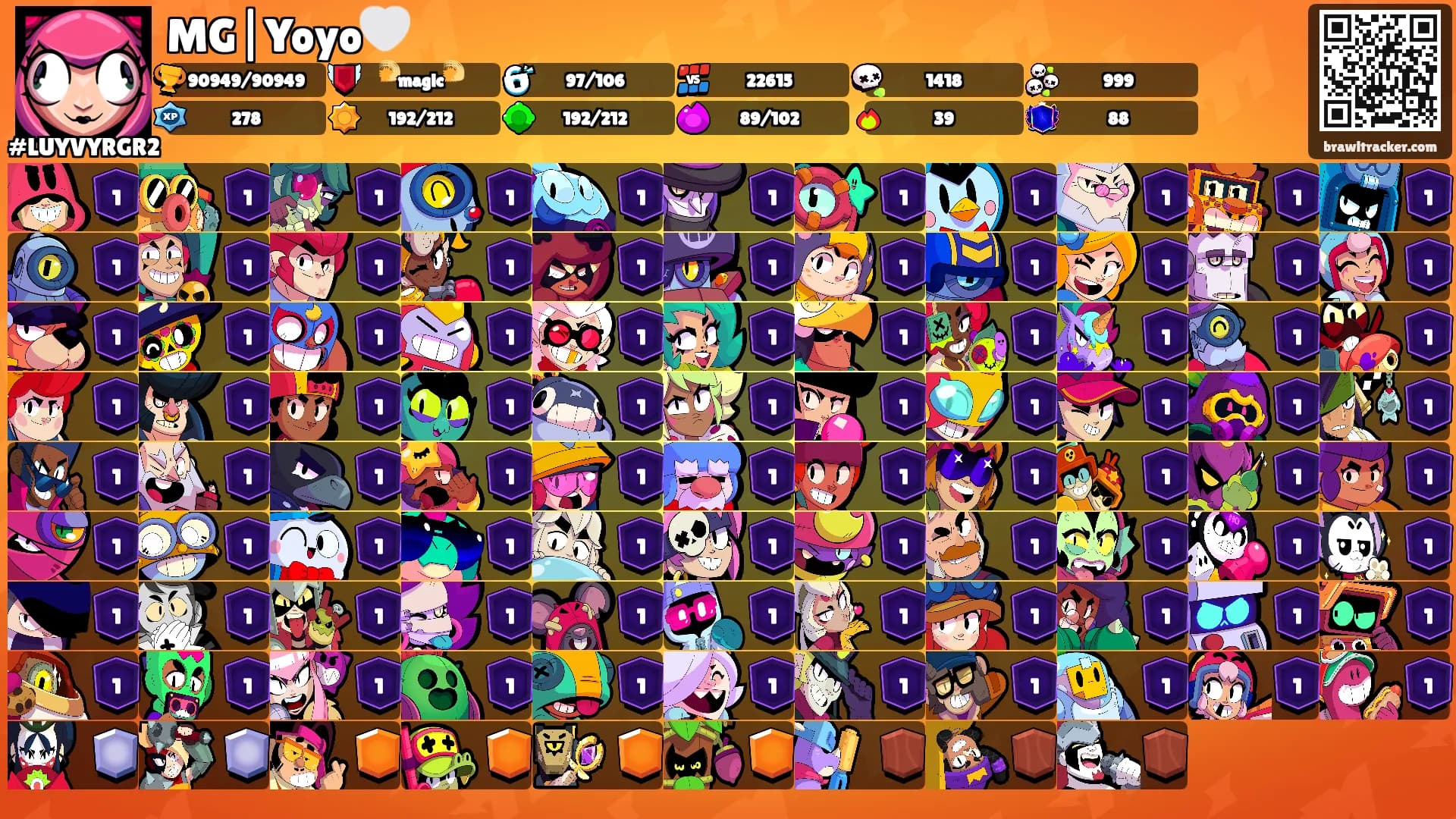 MG|Yoyo🤍's Ranks