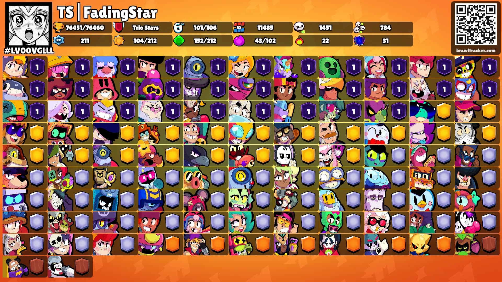 TS|FadingStar's Ranks