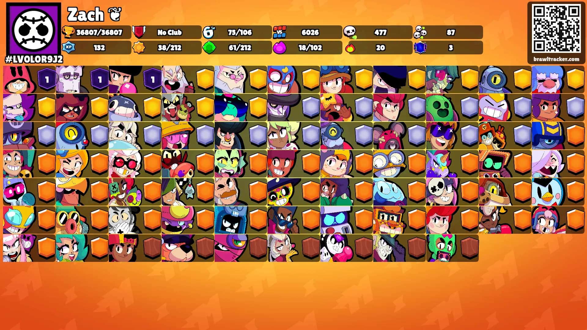 Zach ❦'s Ranks