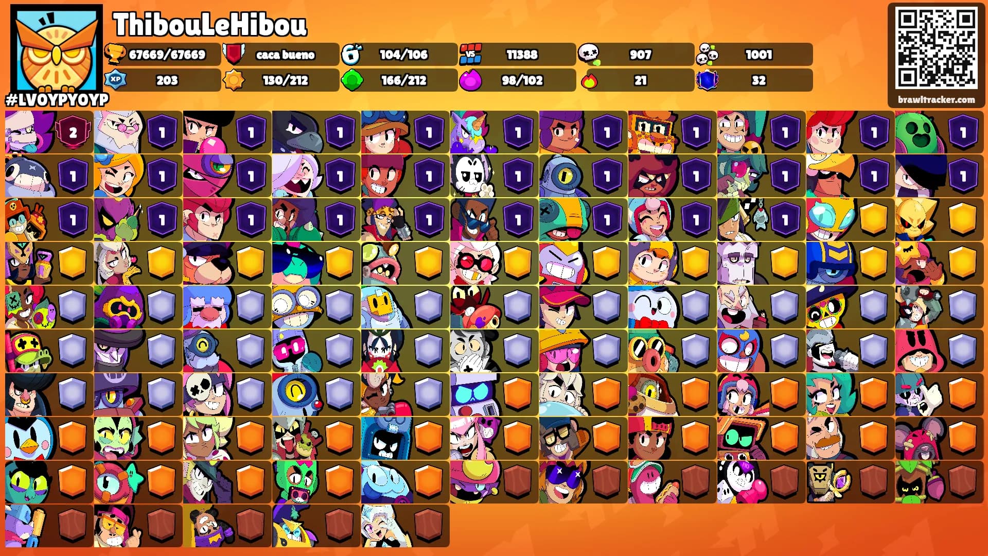 ThibouLeHibou's Ranks