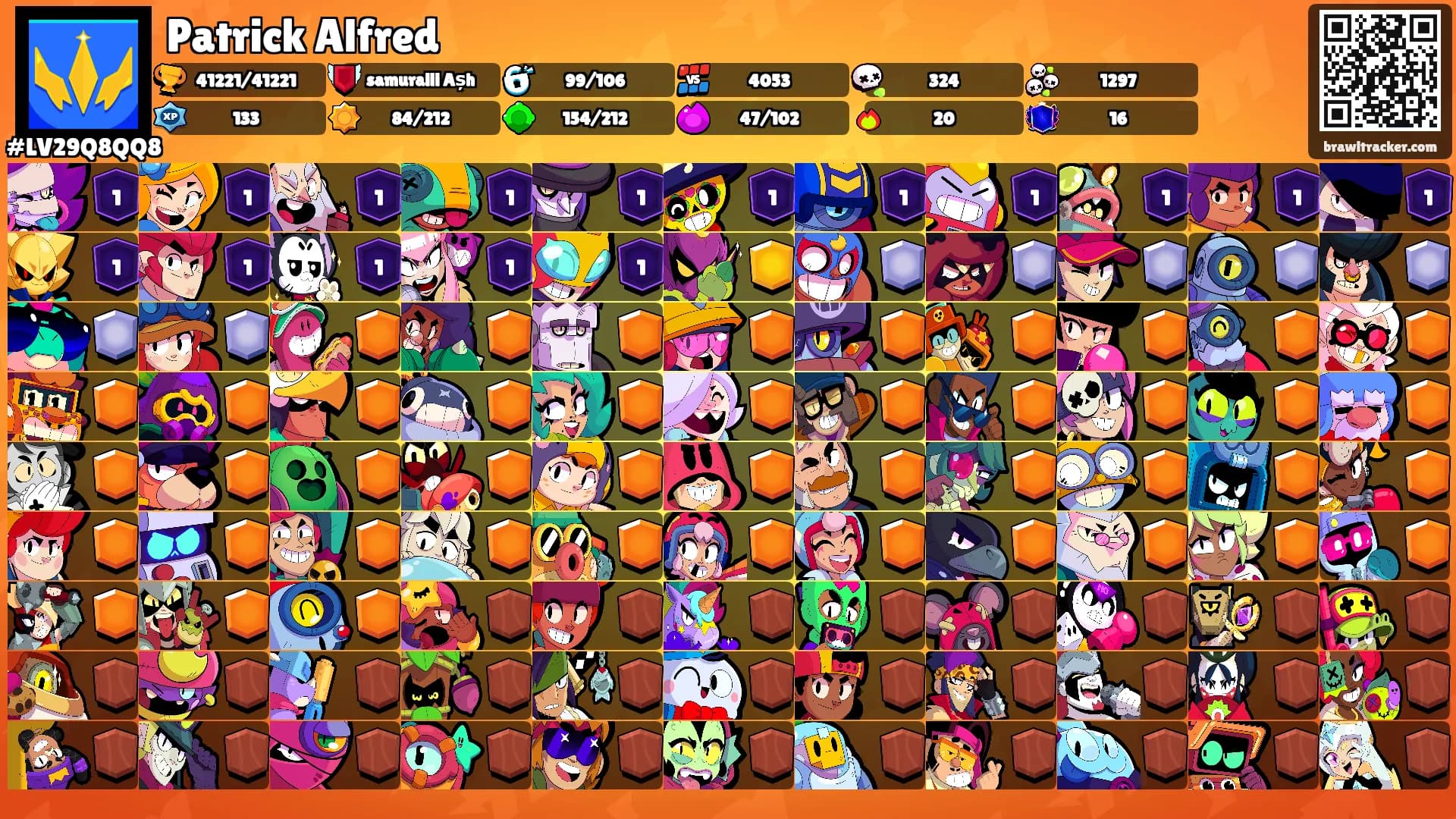 Patrick Alfred's Ranks