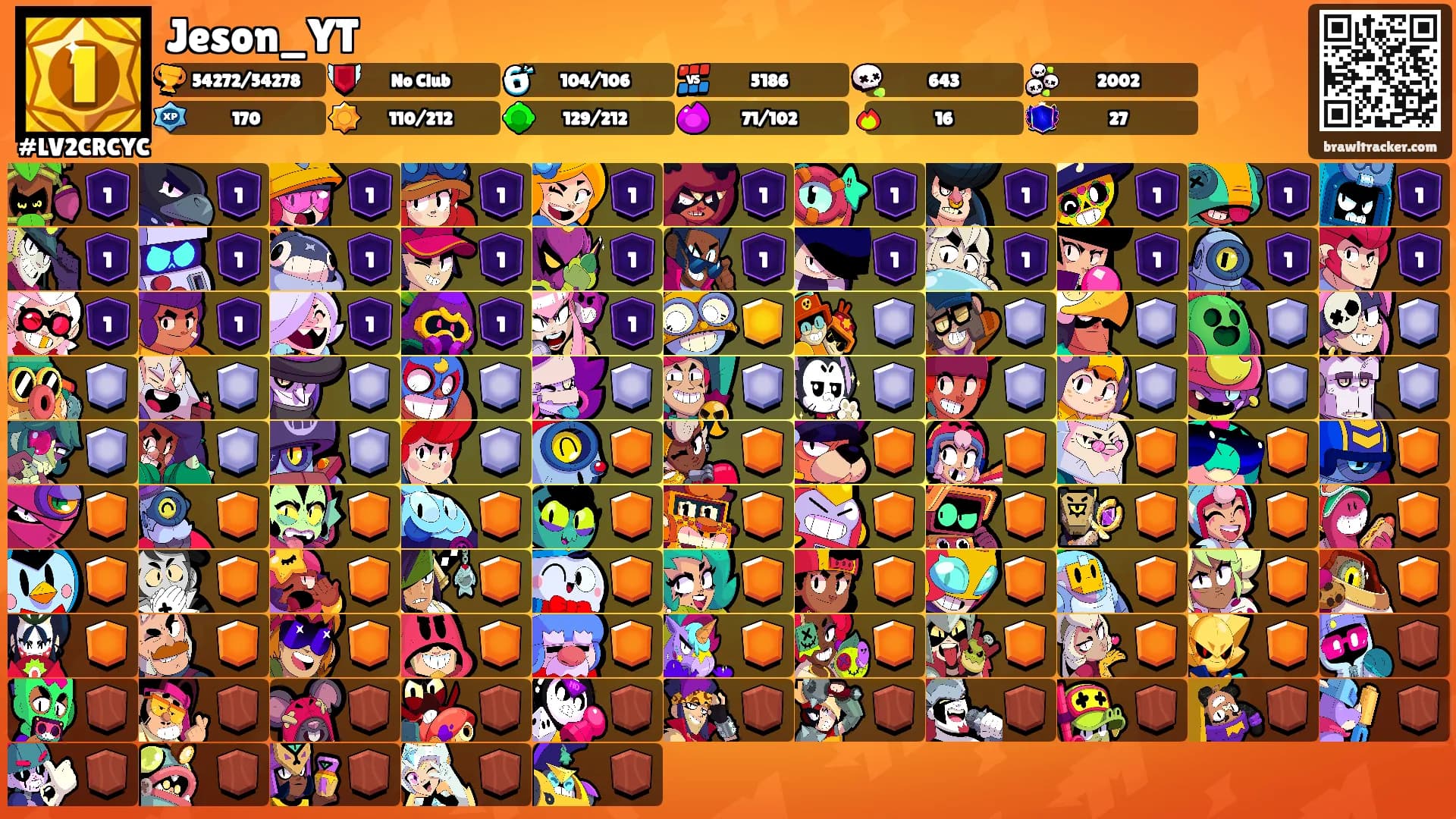Jeson_YT's Ranks