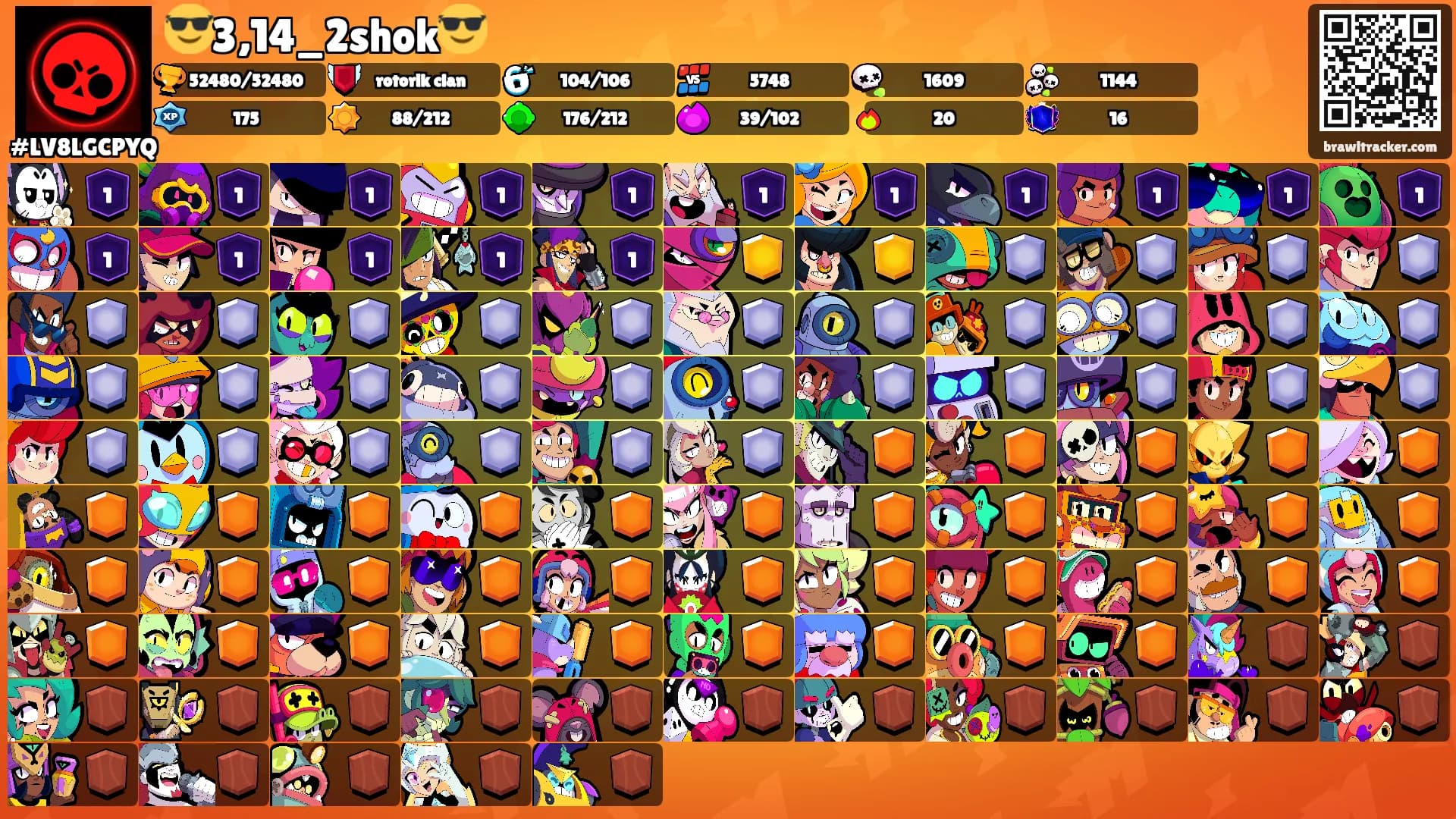 😎3,14_2shok😎's Ranks