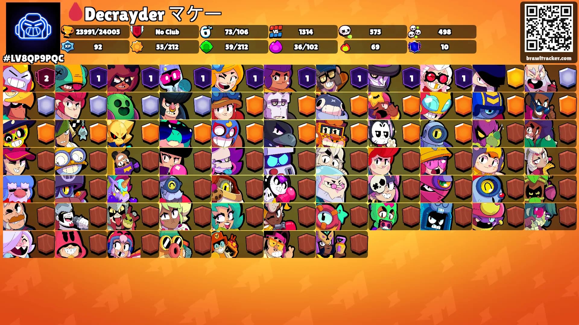 🩸Decrayder マケー's Ranks