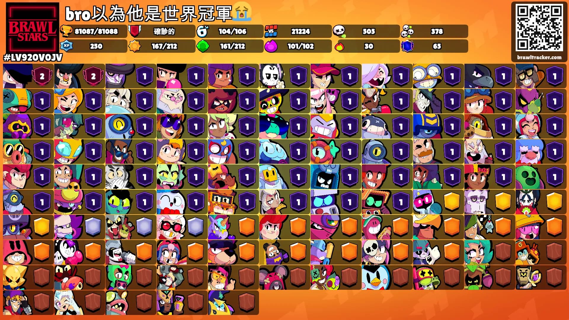 bro以為他是世界冠軍😭's Ranks