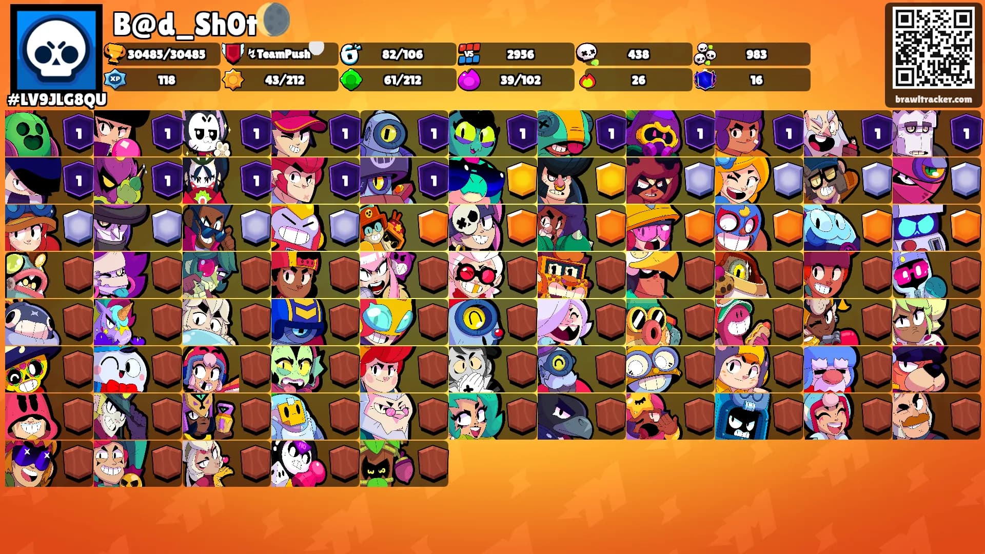 B@d_Sh0t🌘's Ranks