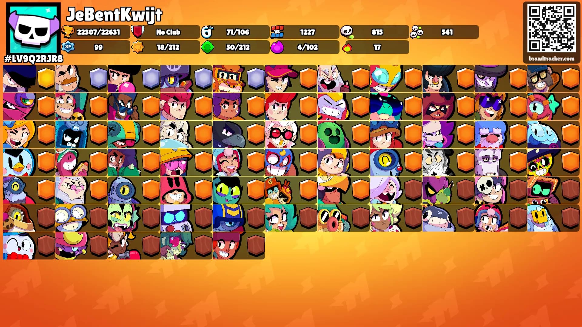 JeBentKwijt's Ranks