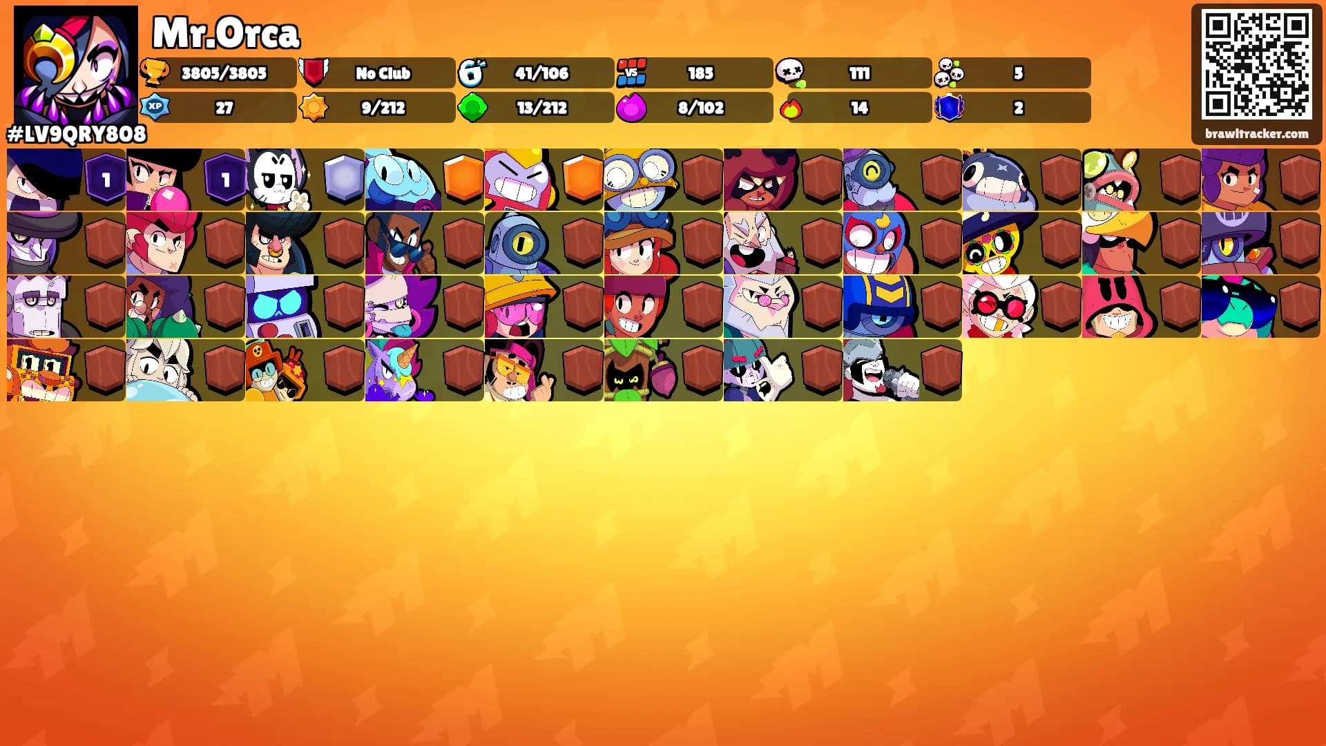Mr.Orca's Ranks