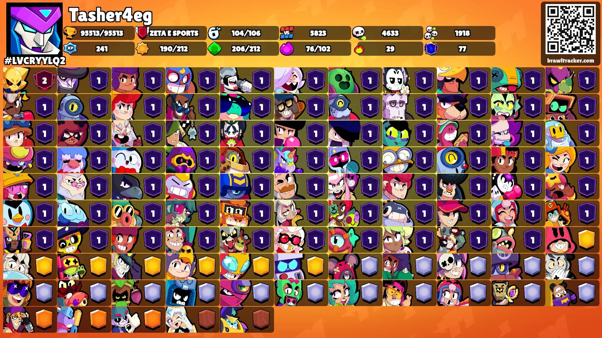 Tasher4eg's Ranks