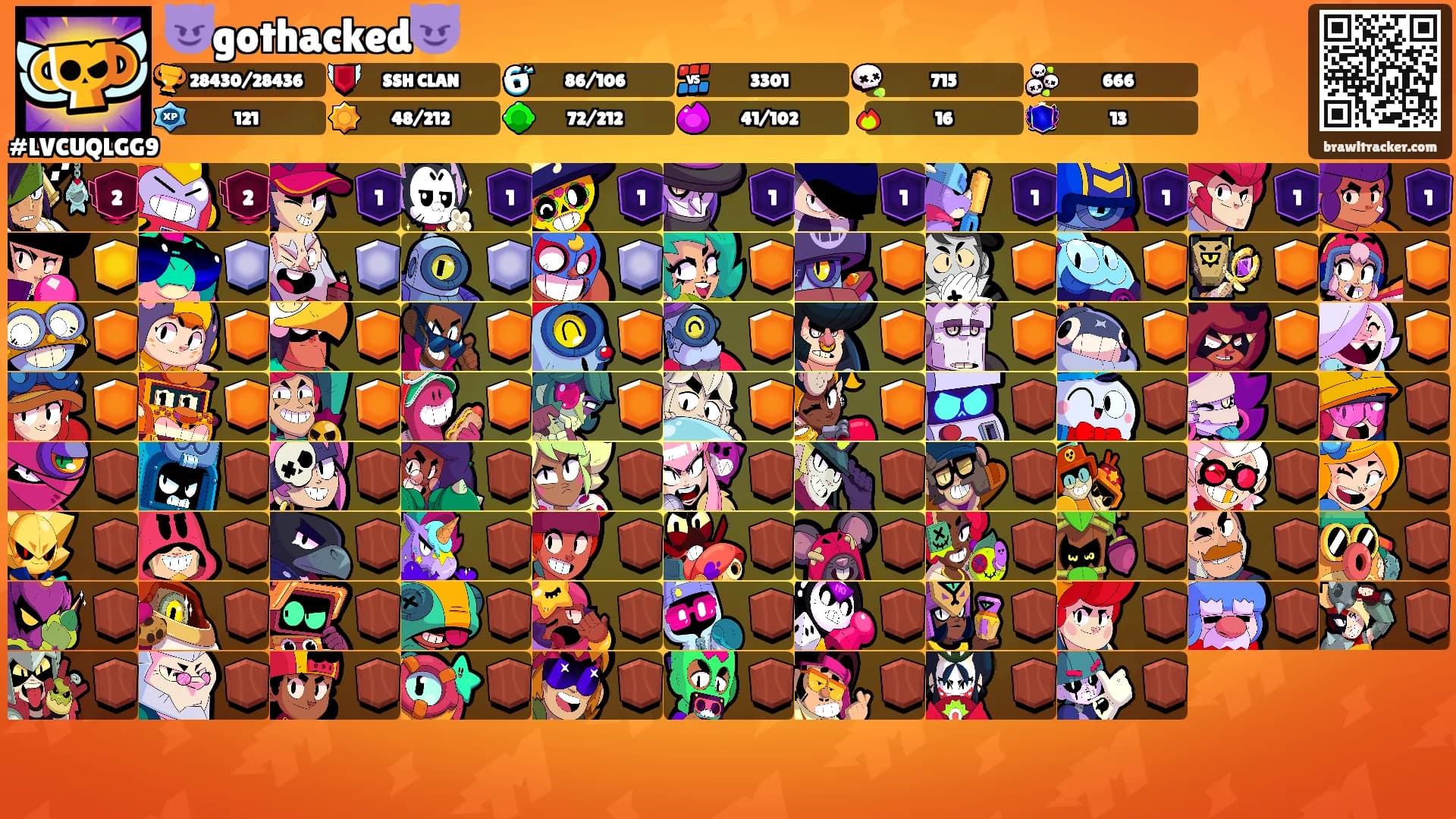 😈gothacked😈's Ranks
