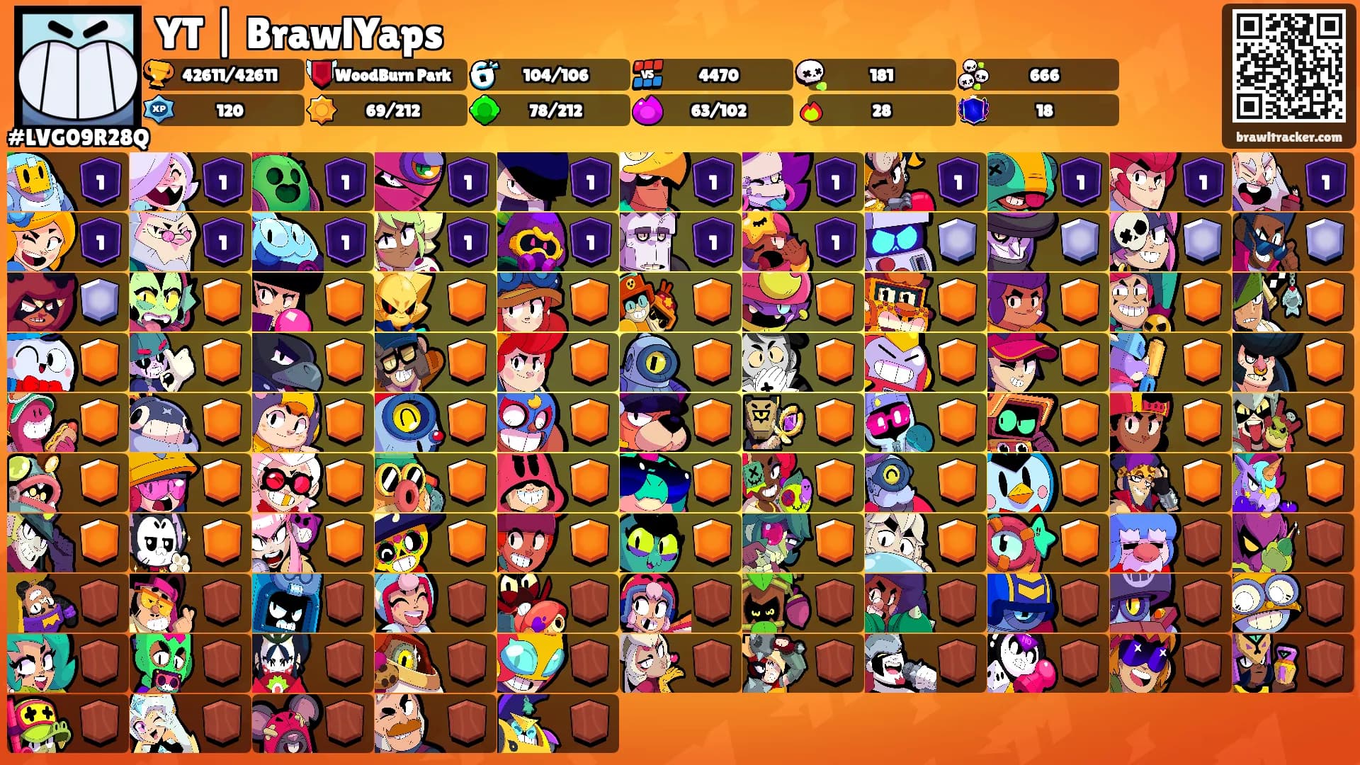 YT | BrawlYaps's Ranks