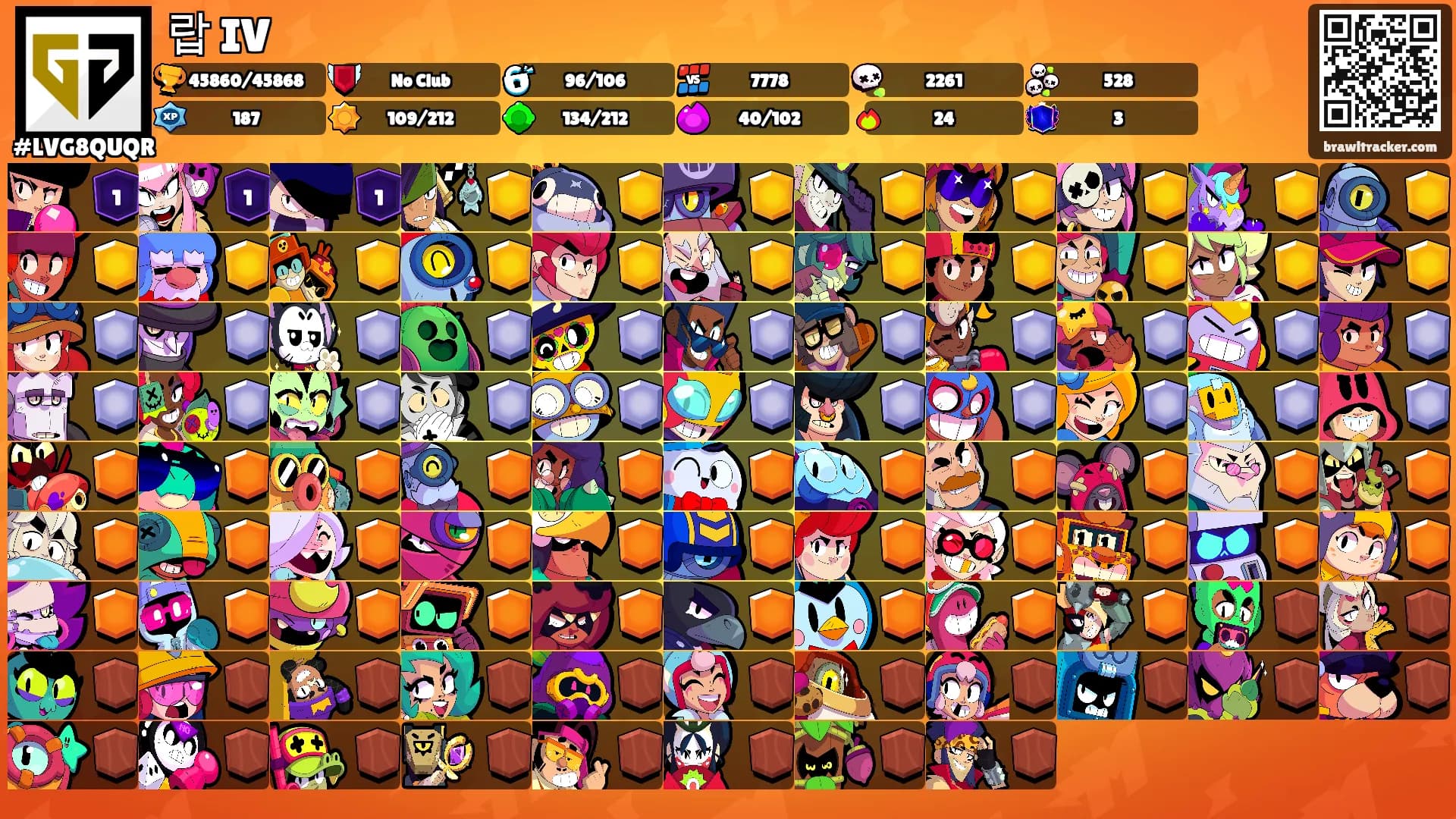 랍 IV's Ranks