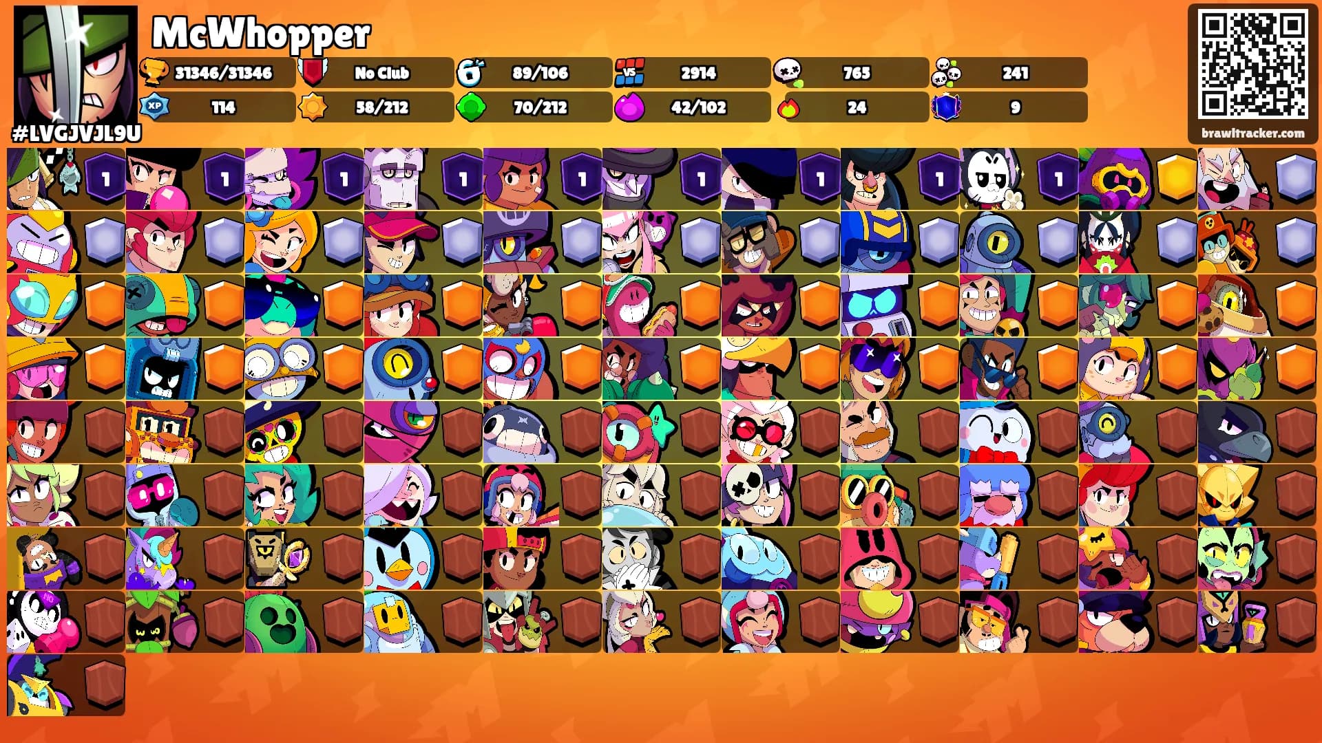 McWhopper's Ranks