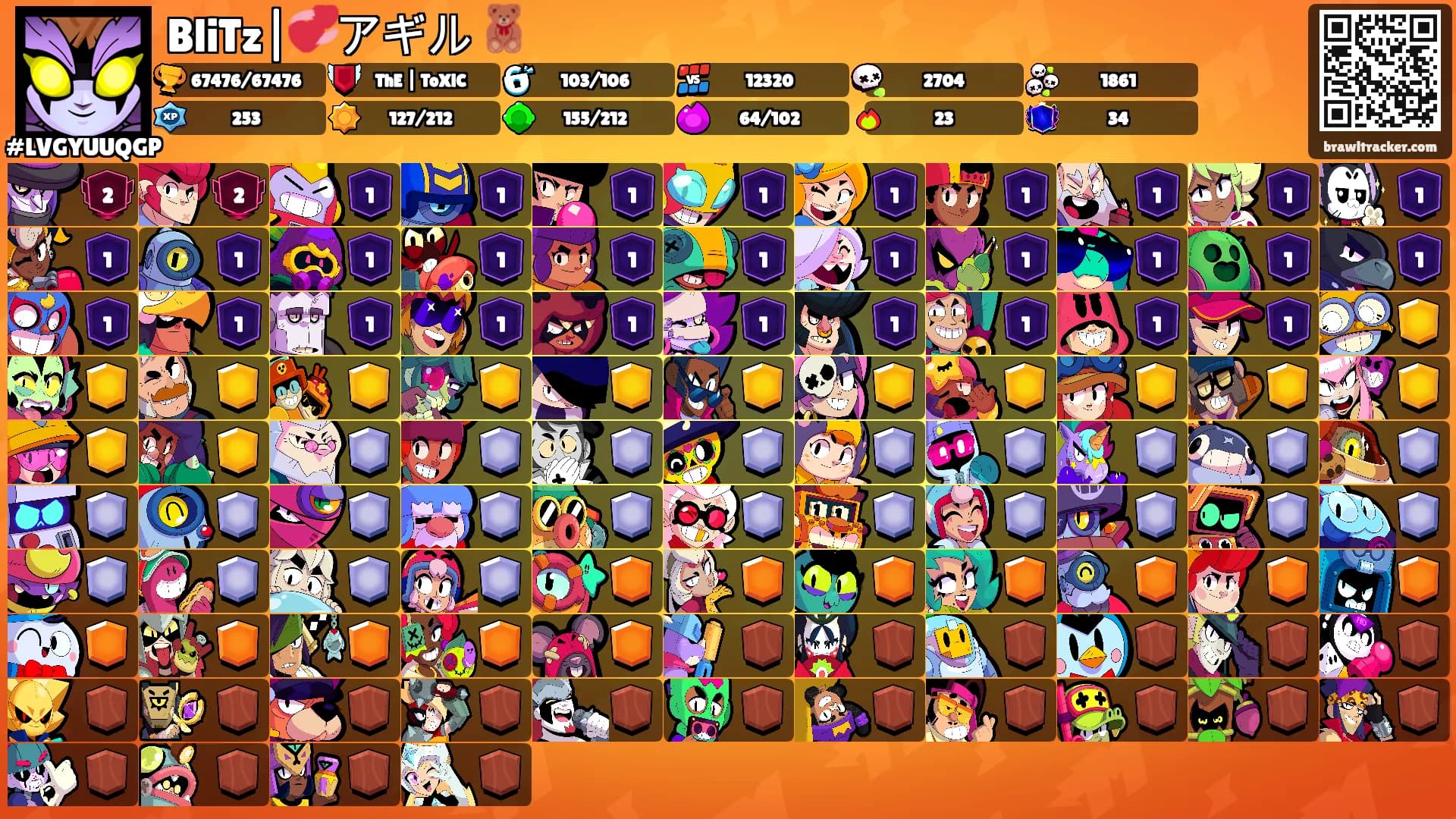 BliTz|💞アギル 🧸's Ranks