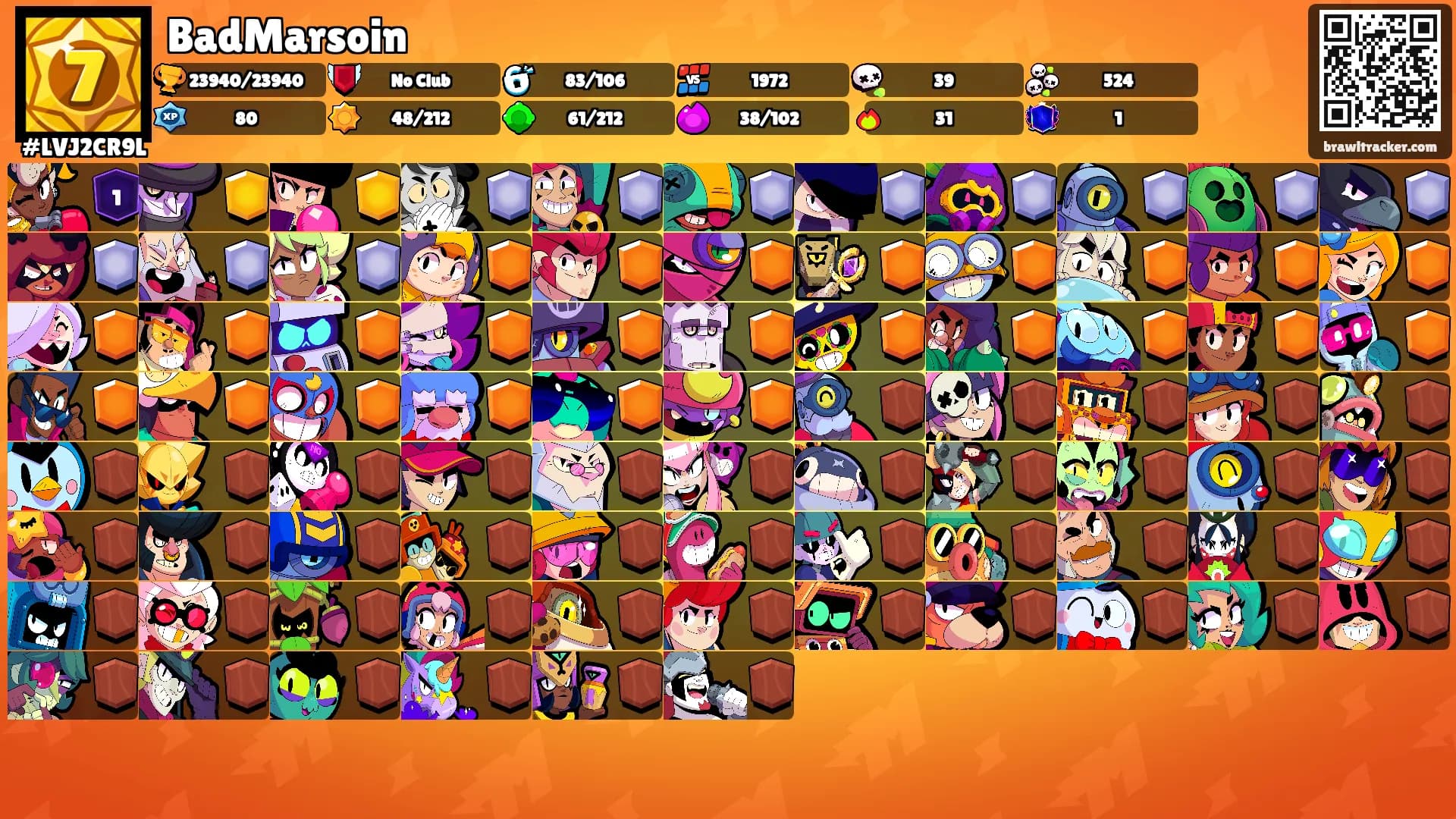 BadMarsoin's Ranks