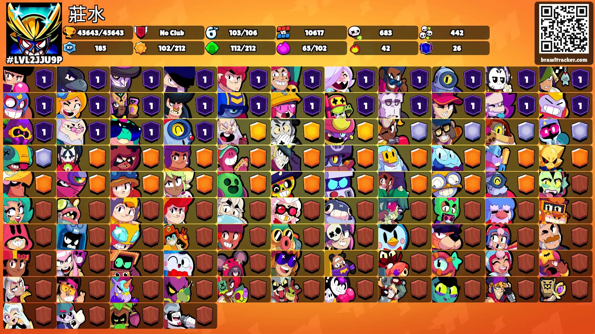 莊水's Ranks