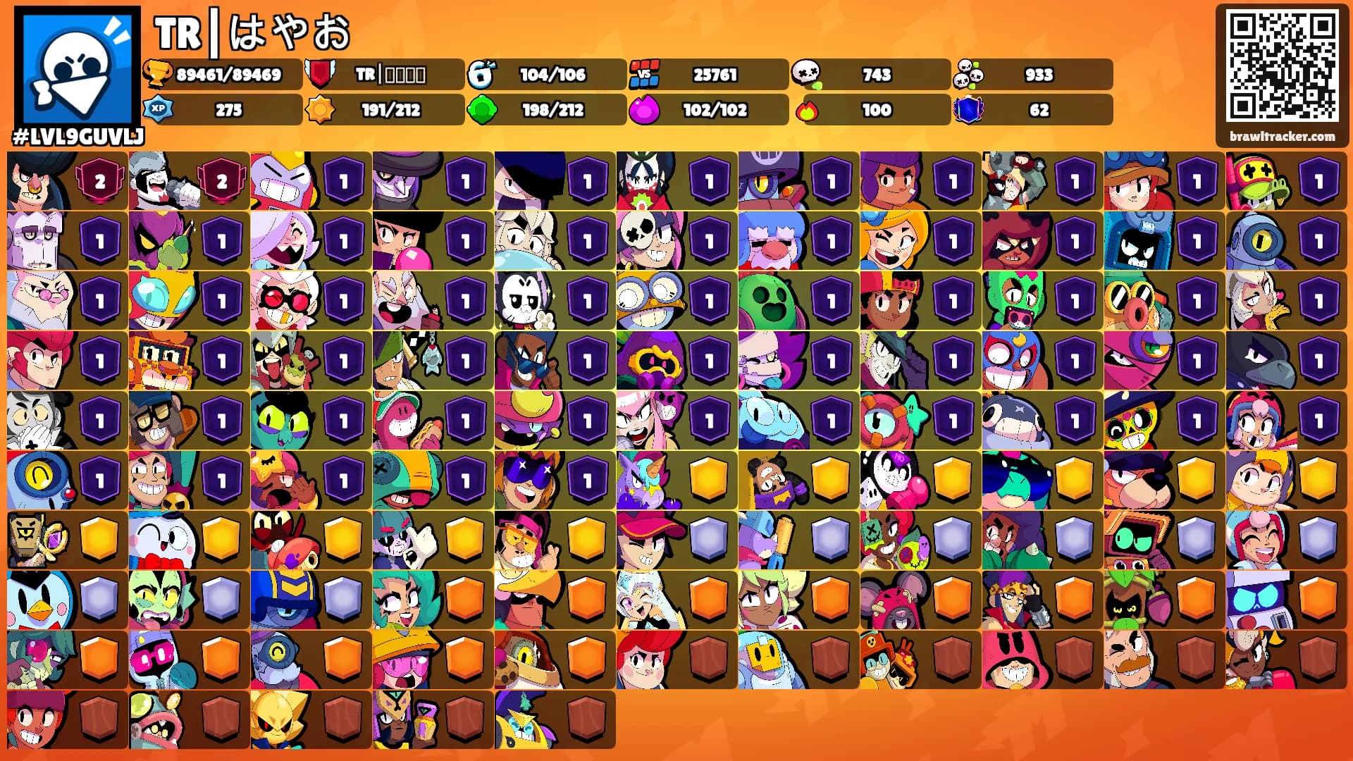 TR┃はやお's Ranks