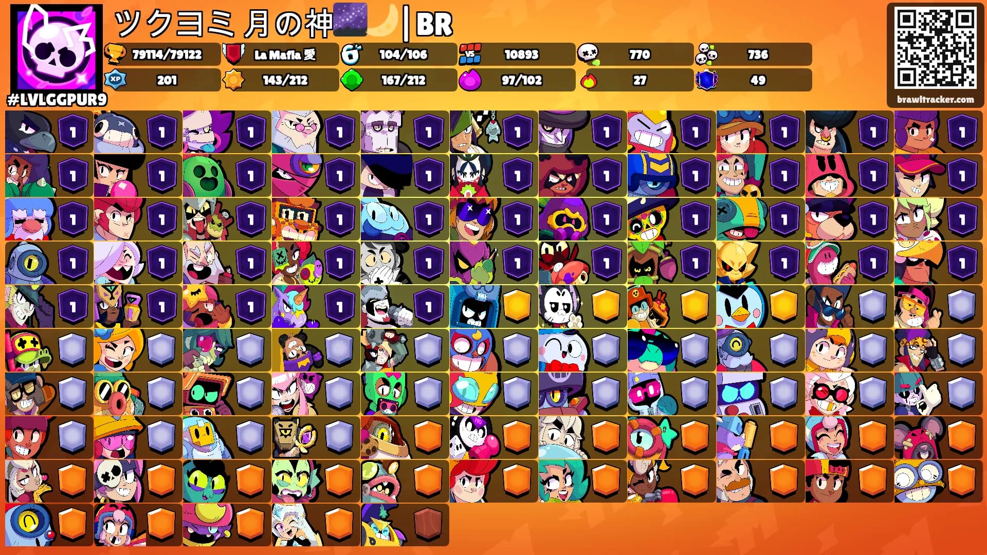 ツクヨミ 月の神🌌🌙|BR's Ranks