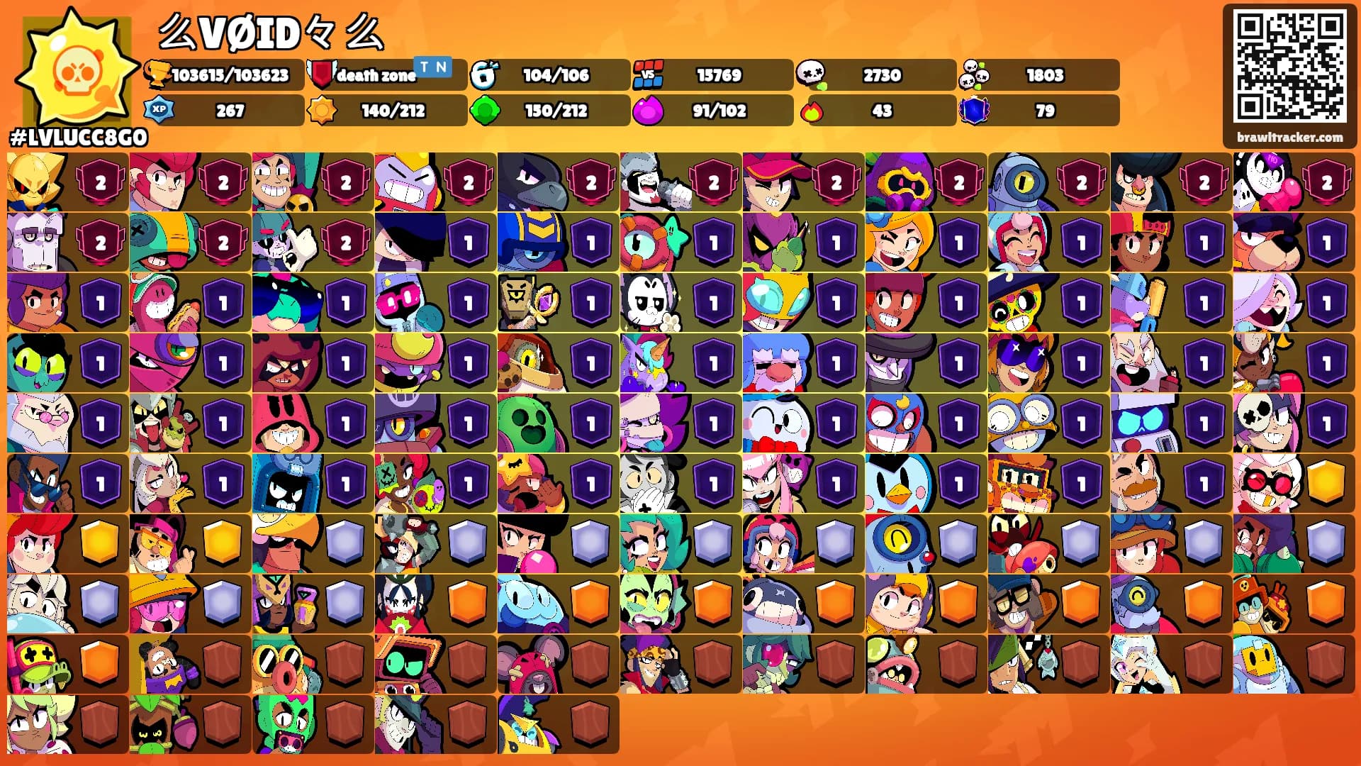 么VØID々么's Ranks