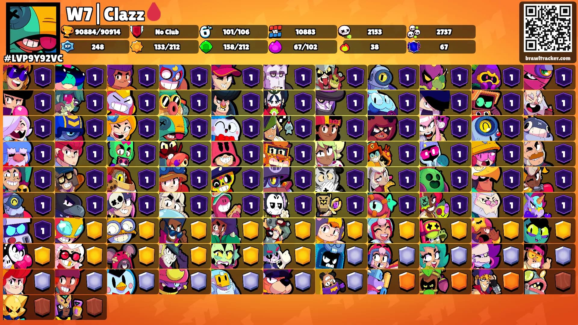 W7|Clazz🩸's Ranks