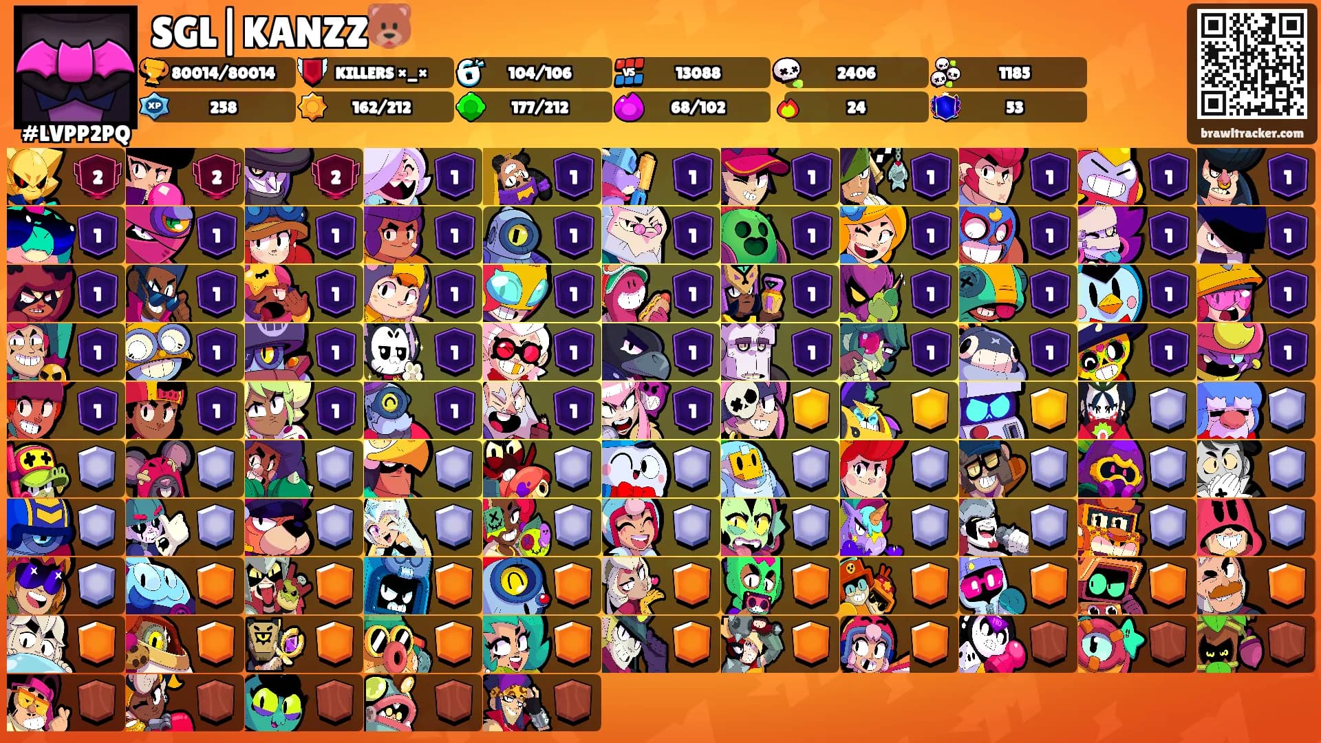 SGL|KANZZ🐻's Ranks
