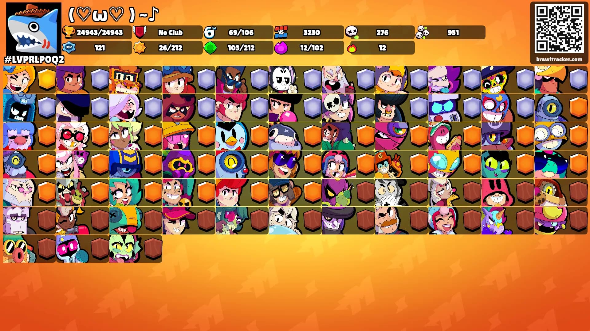 (♡ω♡ ) ~♪'s Ranks