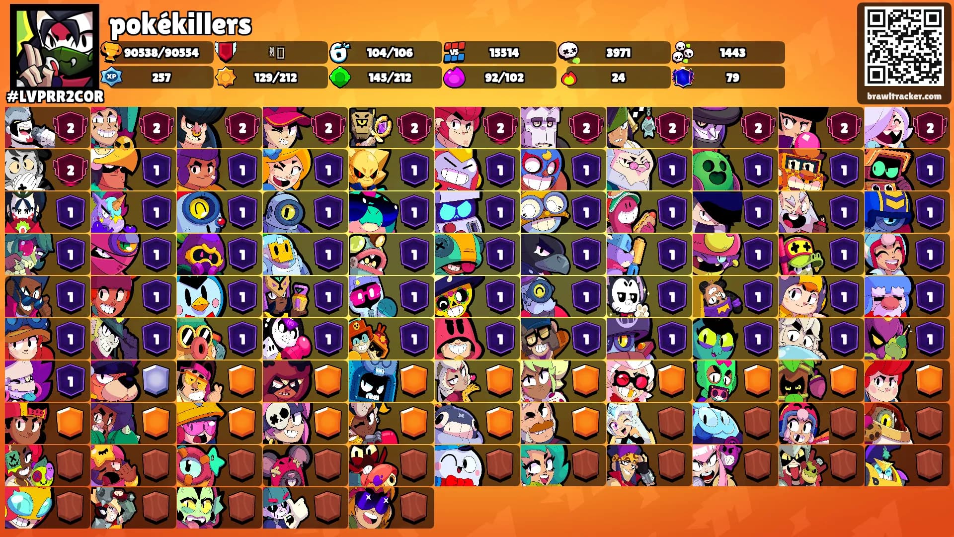 pokékillers's Ranks