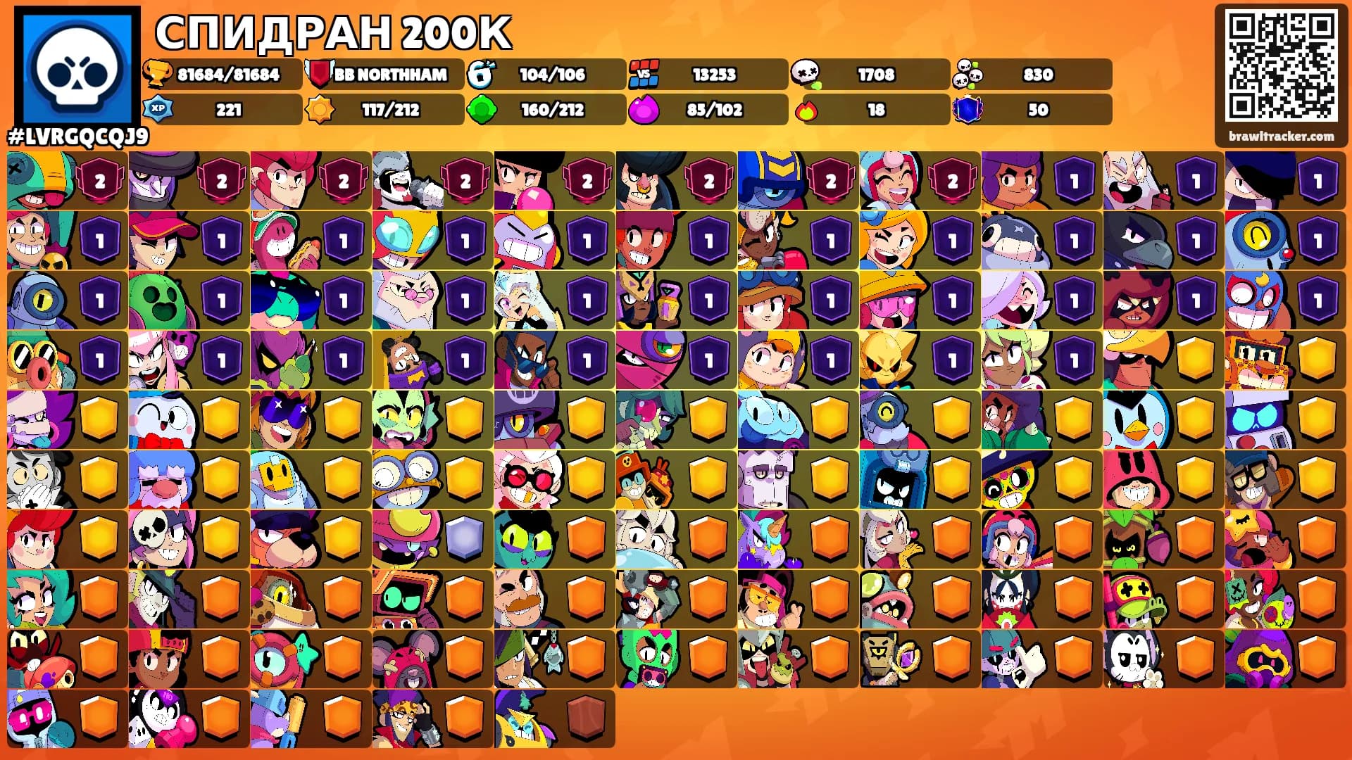 СПИДРАН 200К's Ranks