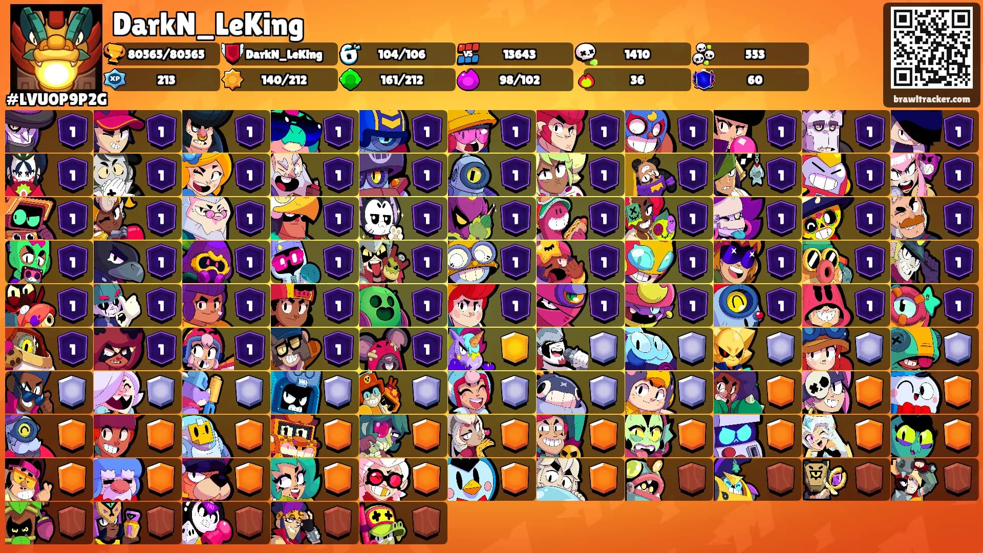DarkN_LeKing's Ranks