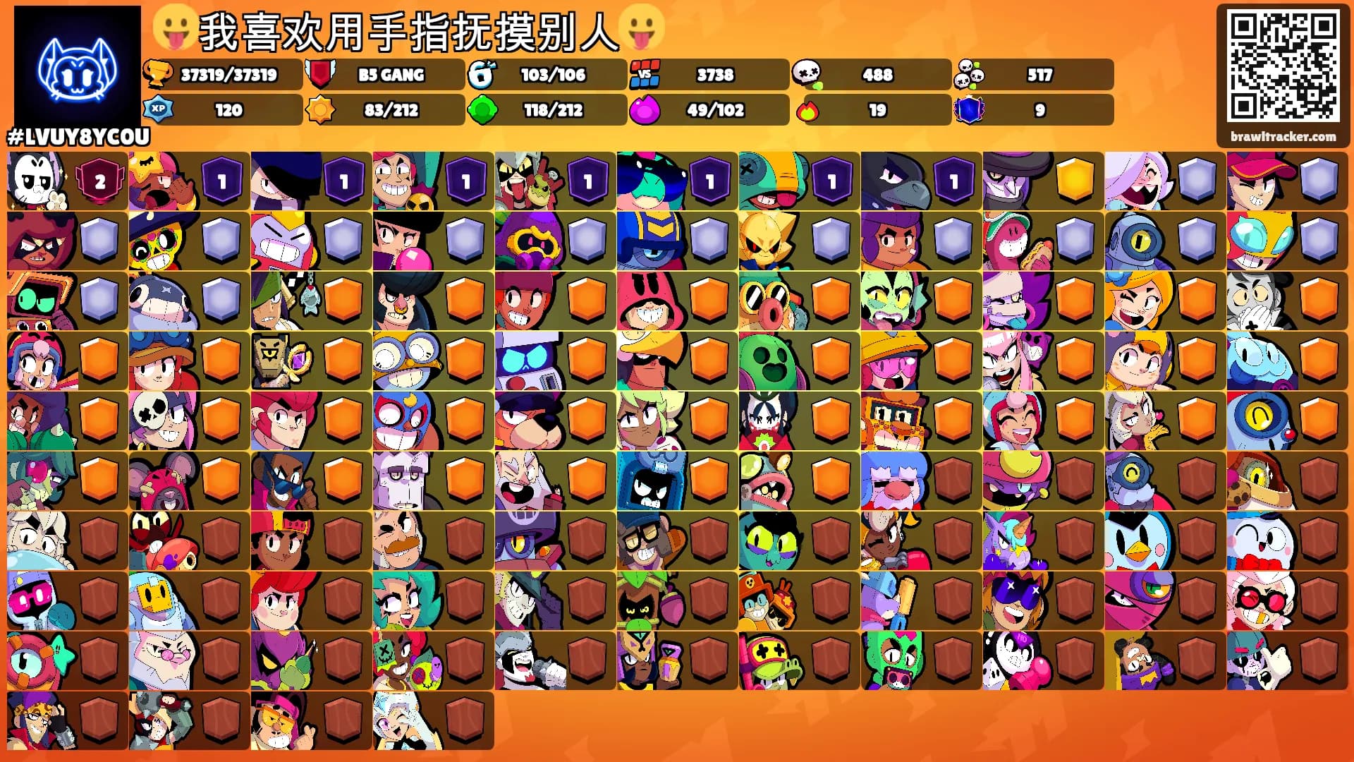 😛我喜欢用手指抚摸别人😛's Ranks